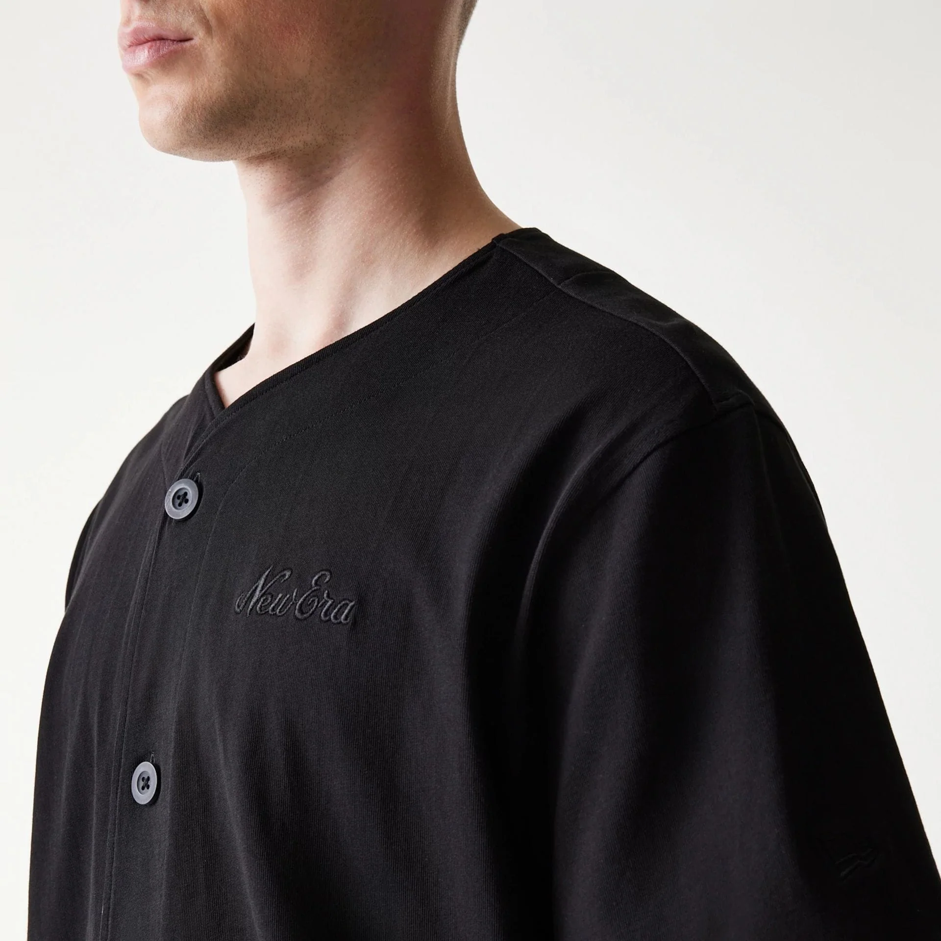 New Era Script Black T-Shirt - Image 4