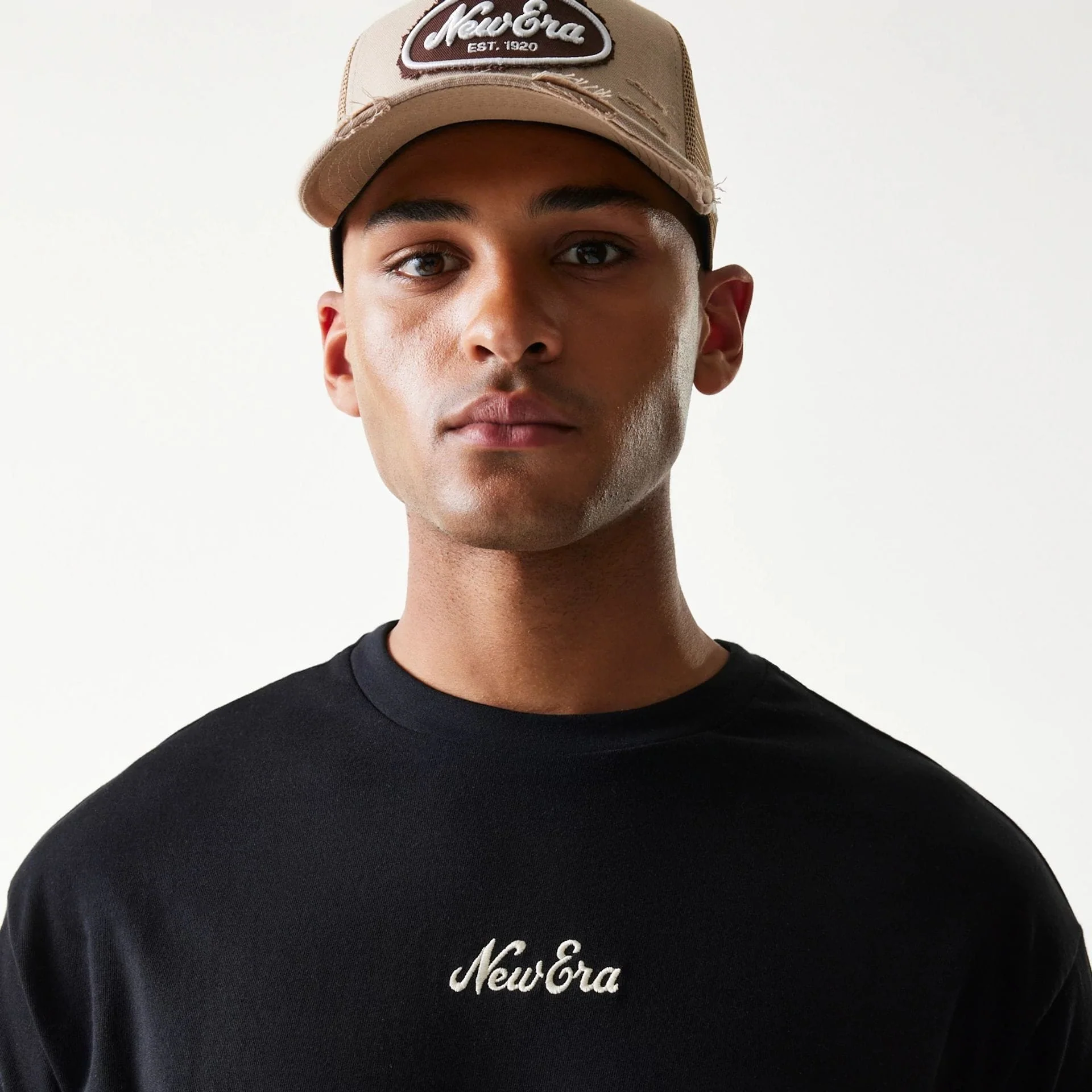 New Era Script Black T-Shirt - Image 5