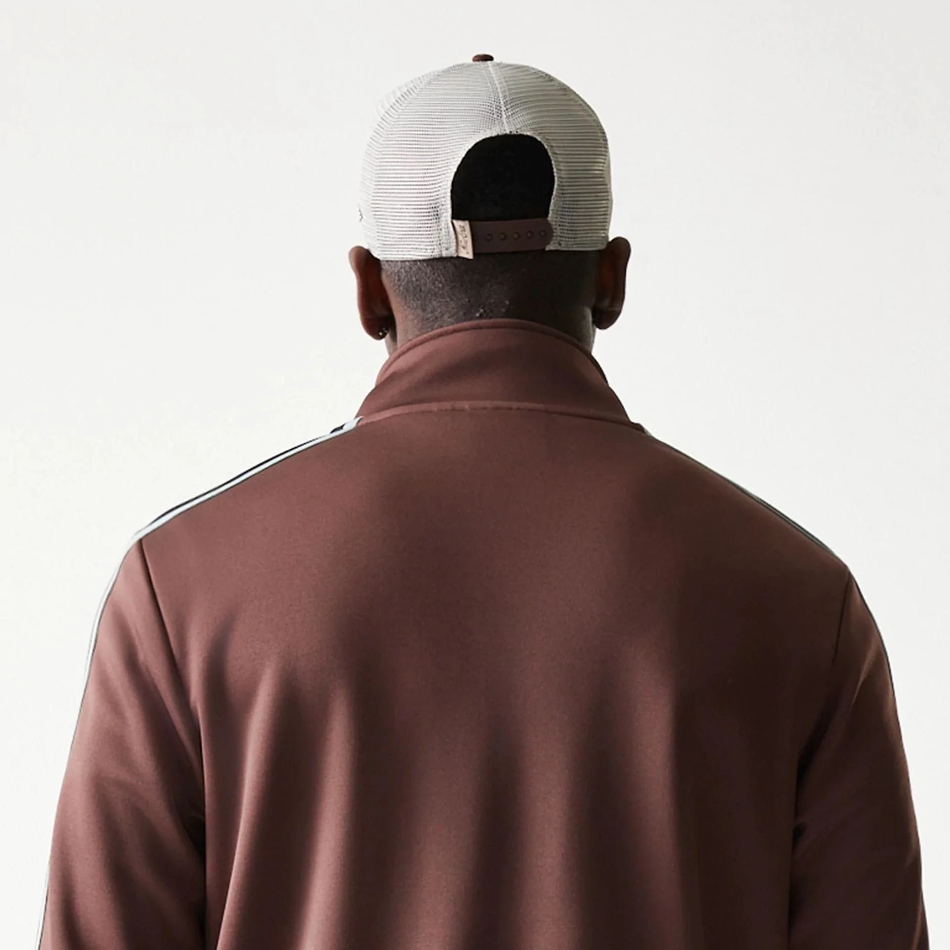 New Era Script Brown Track Jacket - Image 8