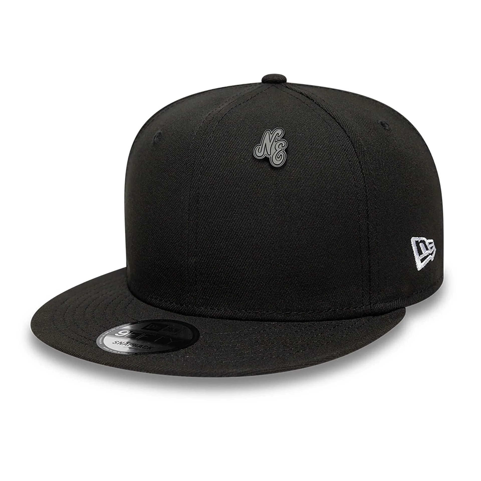 New Era Script Heritage Connect Black Pin Badge - Image 2