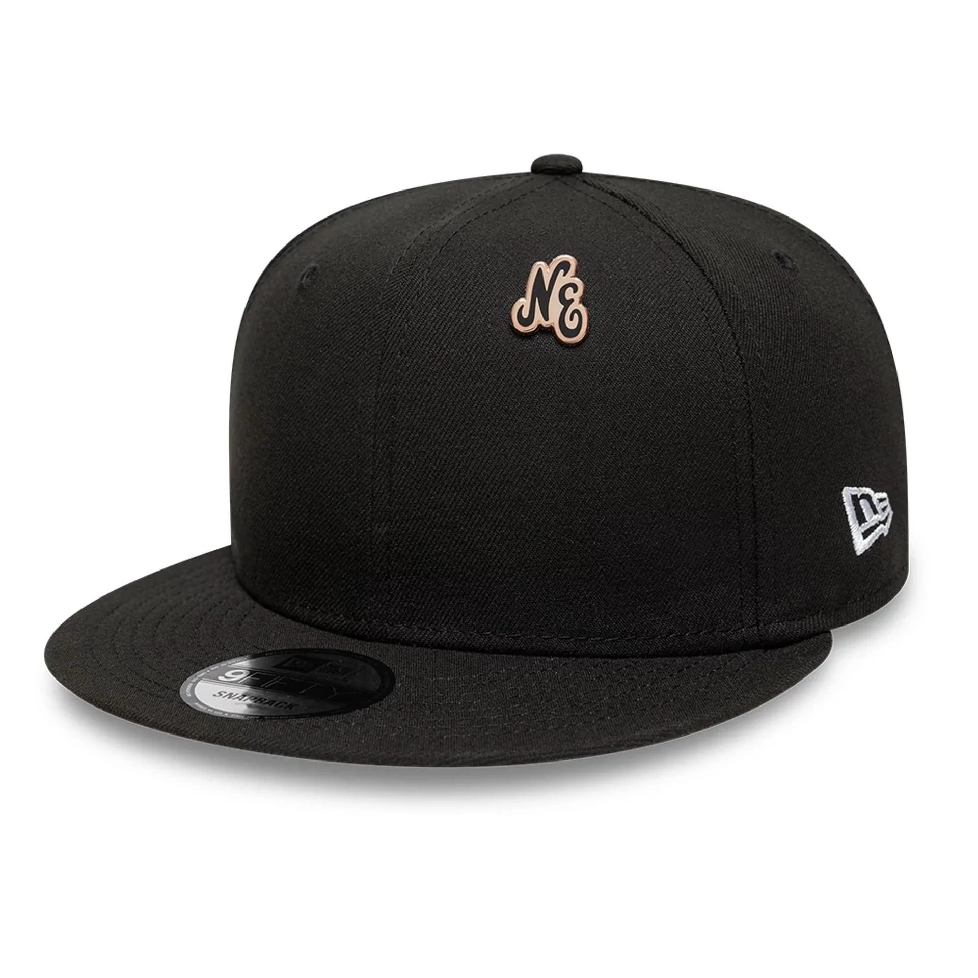 New Era Script Herritage Connect Rose Gold Pin Badge - Image 2