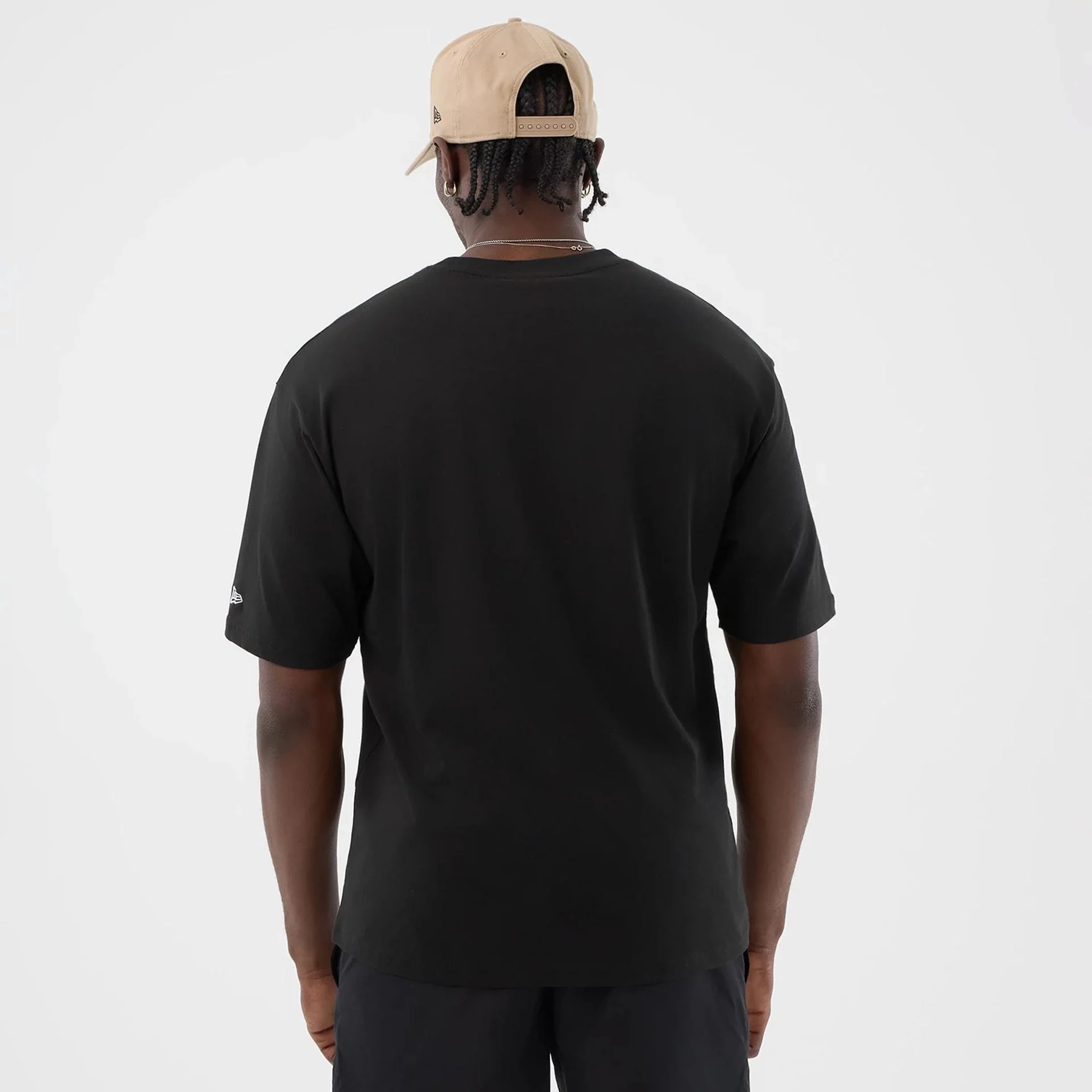 New Era Serpent Graphic Black Oversized T-Shirt - Image 2