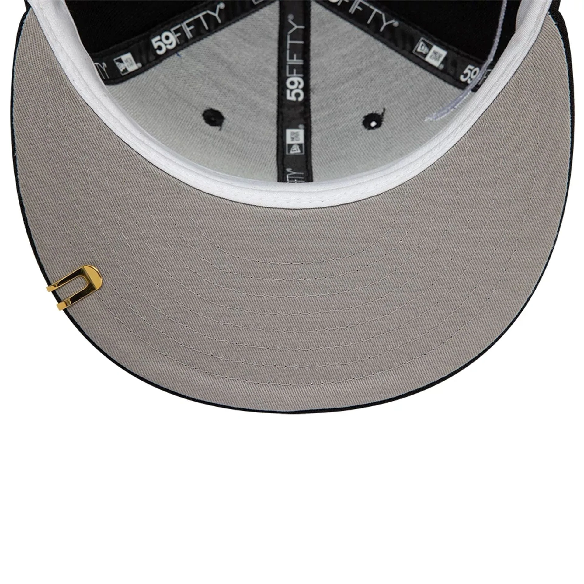 New Era Side Script Black 59FIFTY Fitted Cap - Image 2