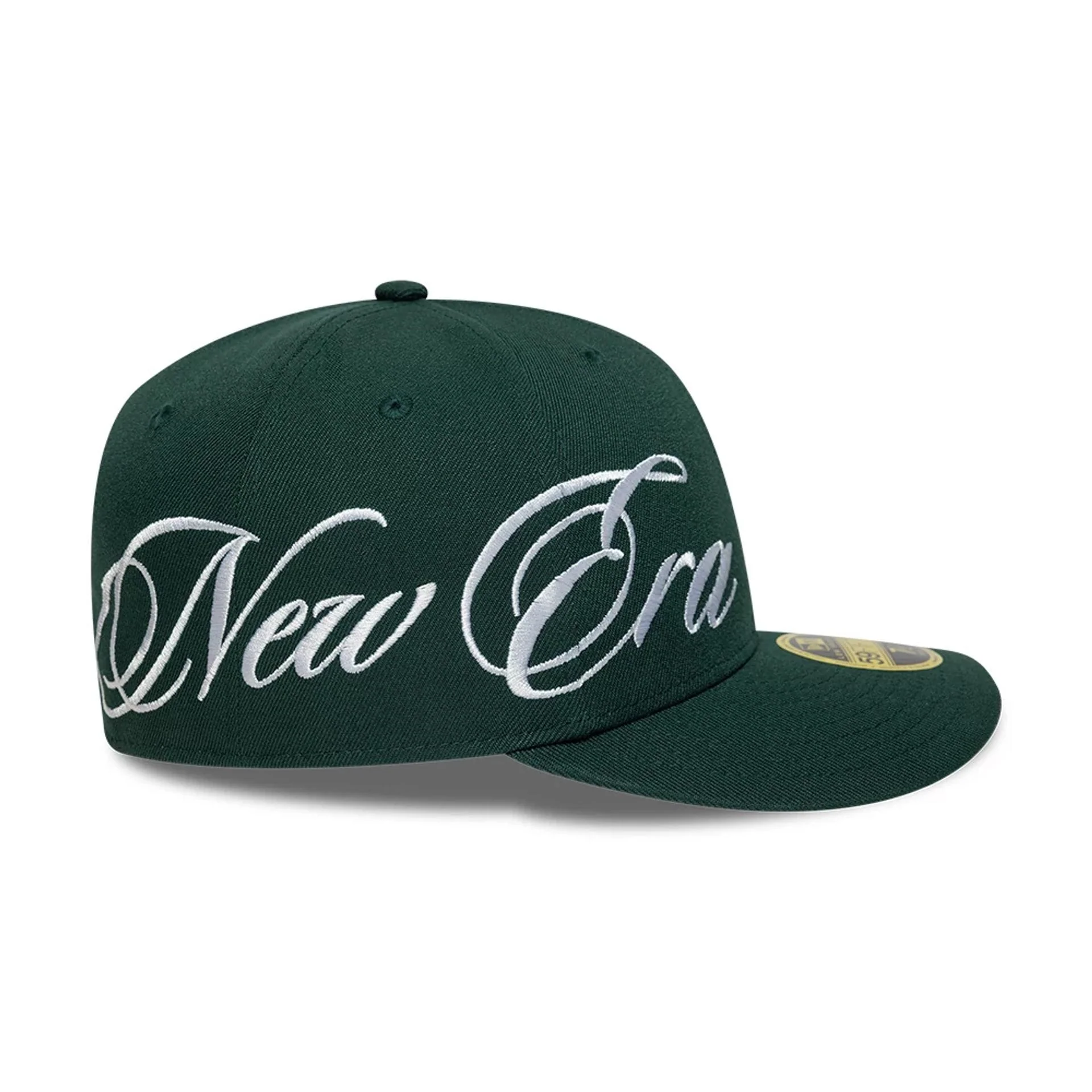 New Era Side Script Dark Green Low Profile 59FIFTY Fitted Cap - Image 5
