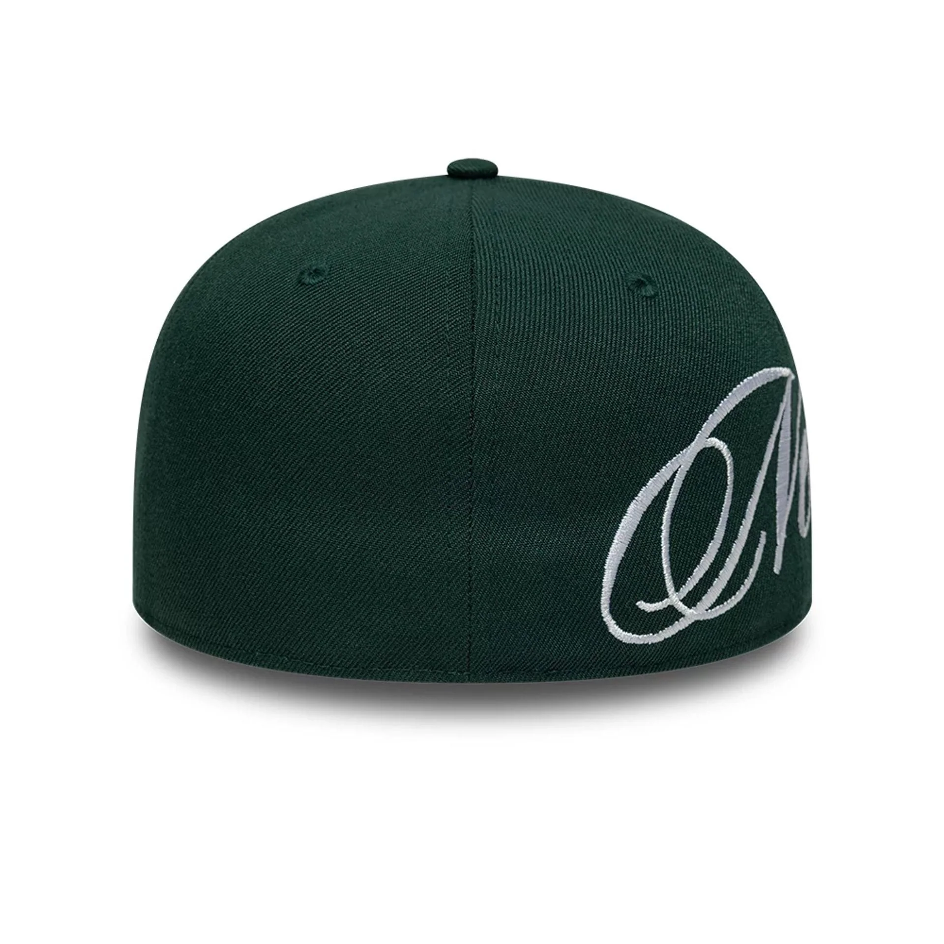 New Era Side Script Dark Green Low Profile 59FIFTY Fitted Cap - Image 6