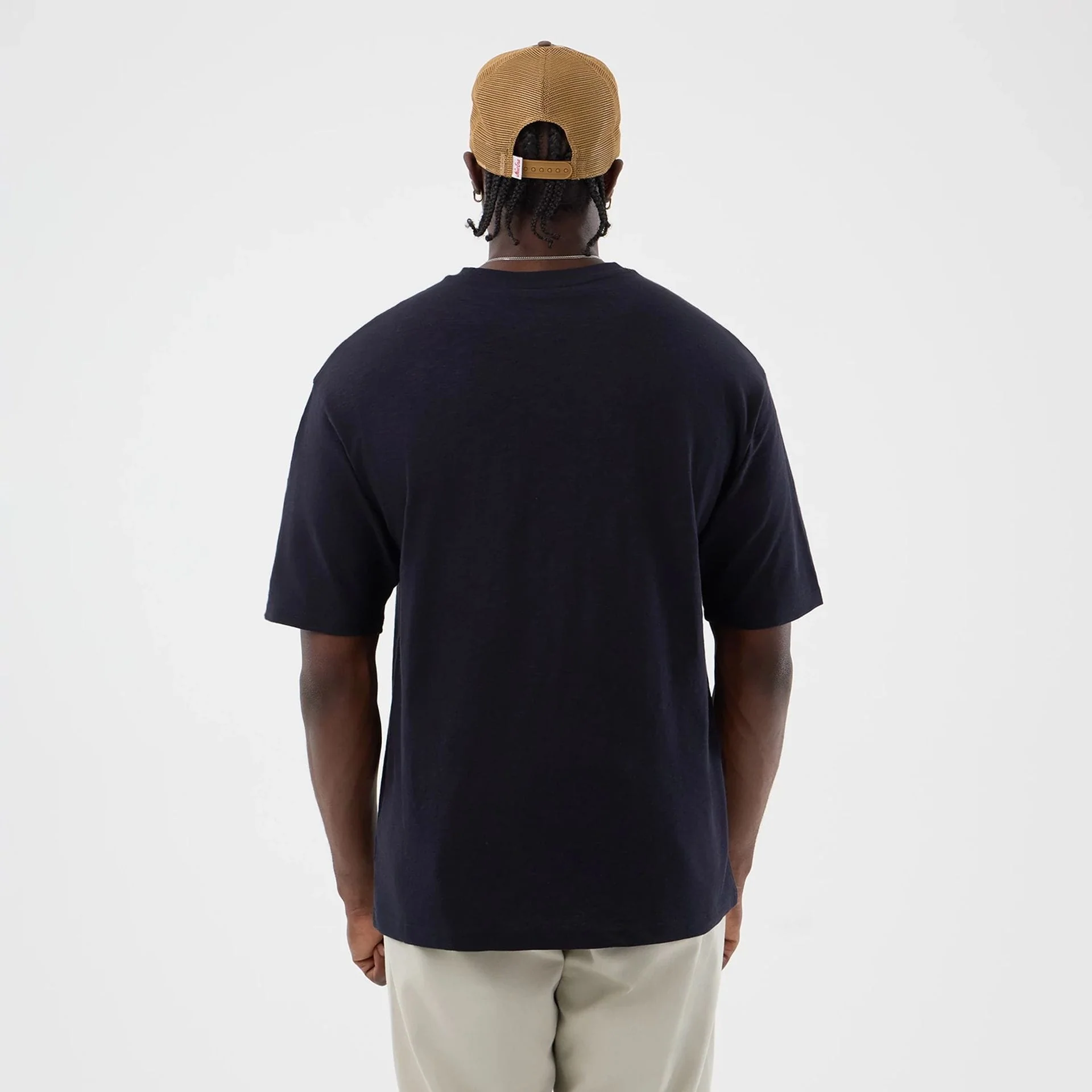 New Era Slub Navy Oversized T-Shirt - Image 2