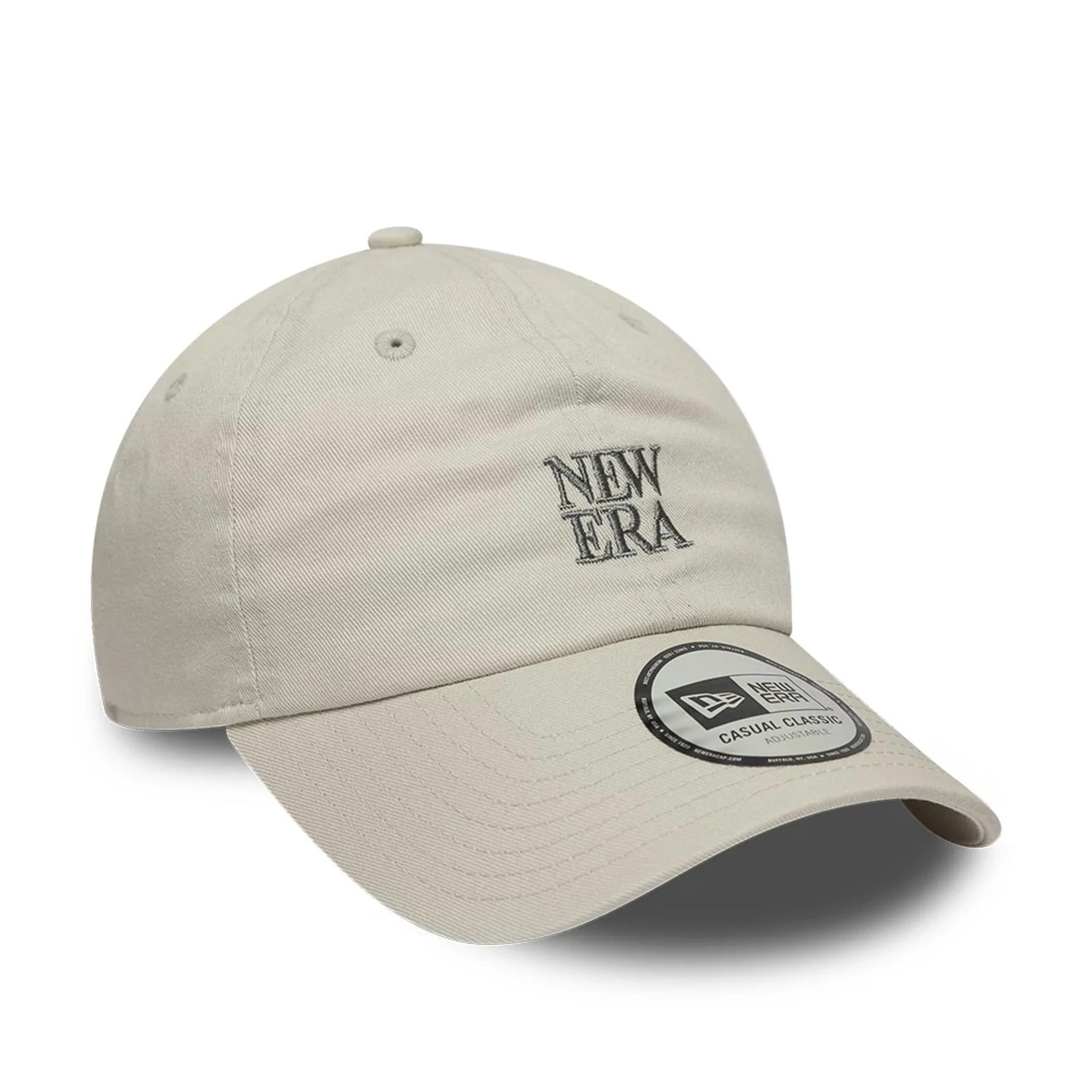 New Era Square Logo Cream Casual Classic Adjustable Cap - Image 3