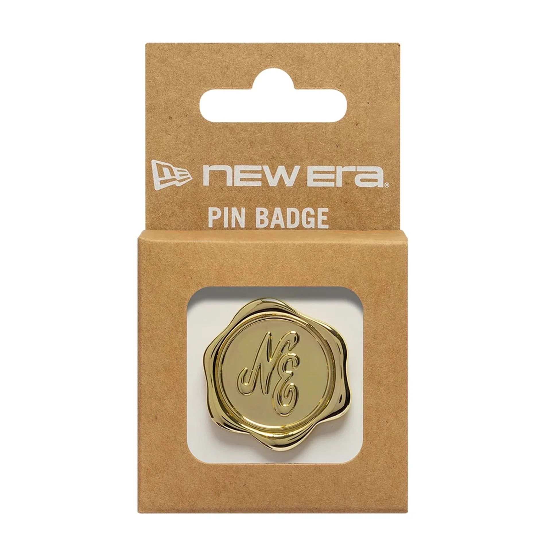 New Era Stamp Gold Pin Badge - Image 3