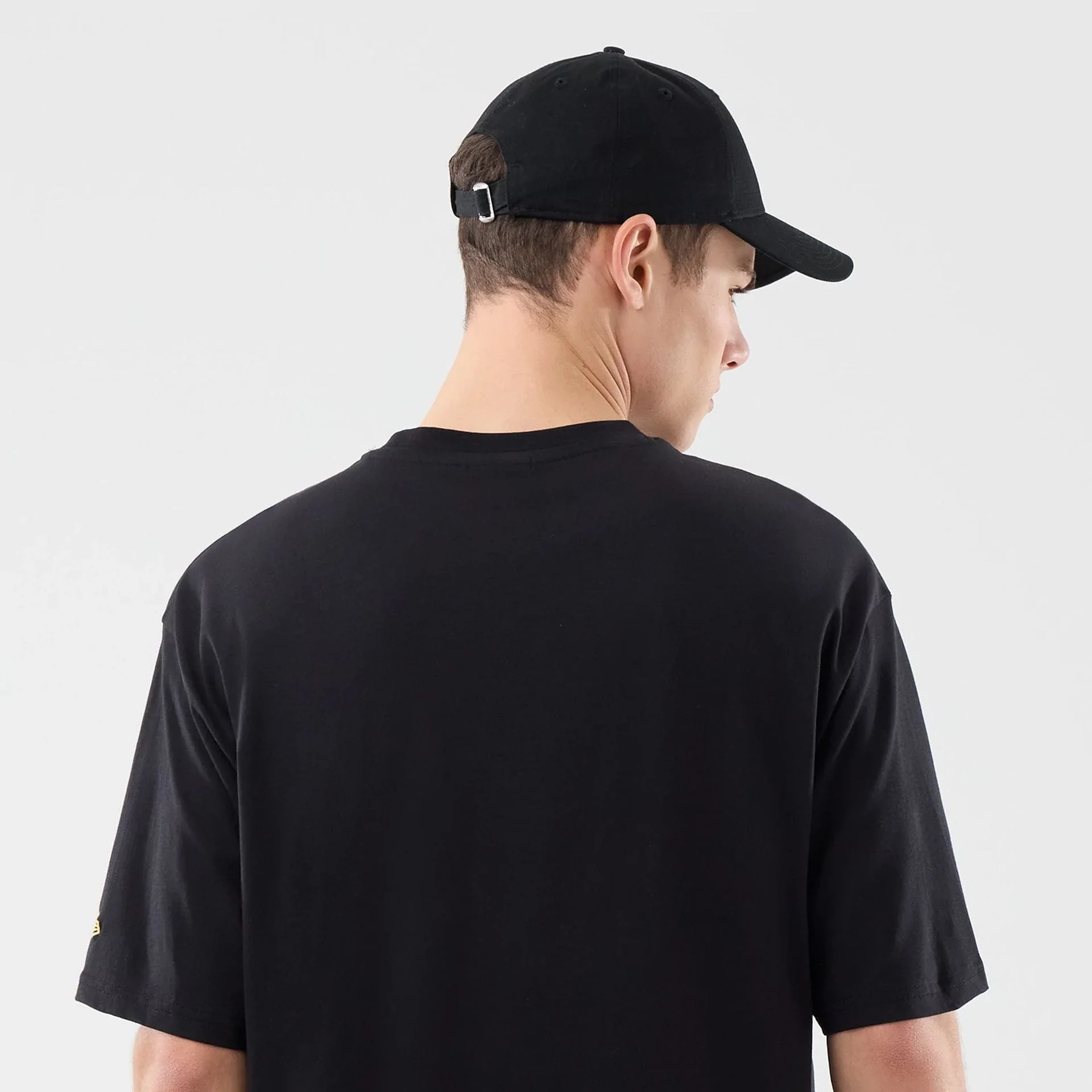 New Era Sticker Dubai Black Oversized T-Shirt - Image 7