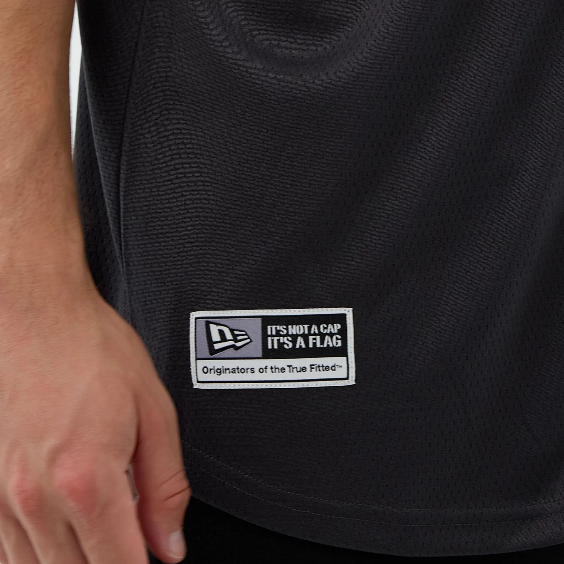 New Era Street Graphic Dark Grey Jersey - Image 5