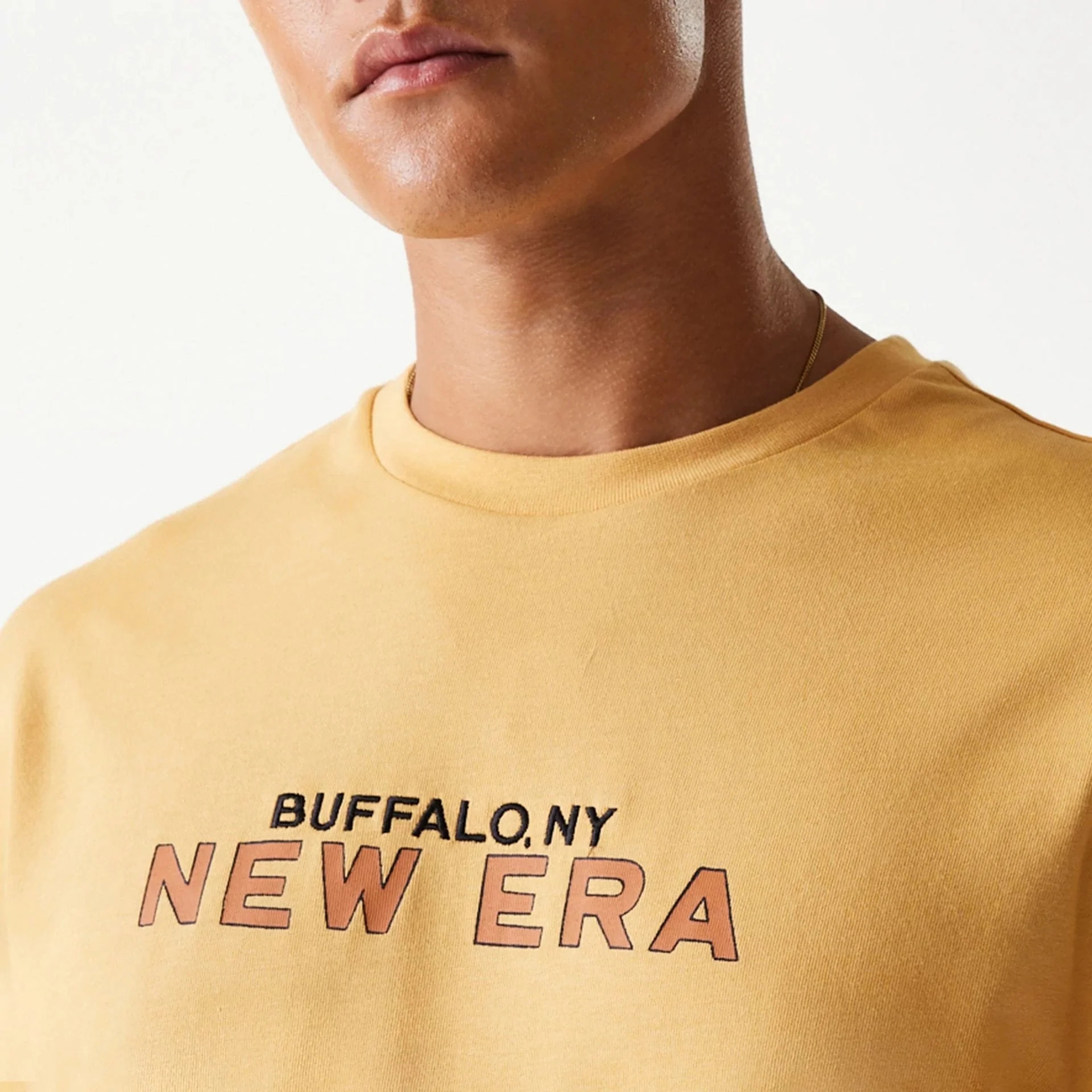 New Era Vacation Graphic Beige Oversized T-Shirt - Image 7