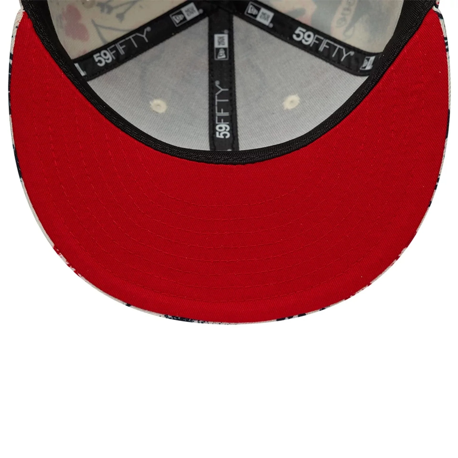 New Era Valentines Light Beige 59FIFTY Fitted Cap - Image 2