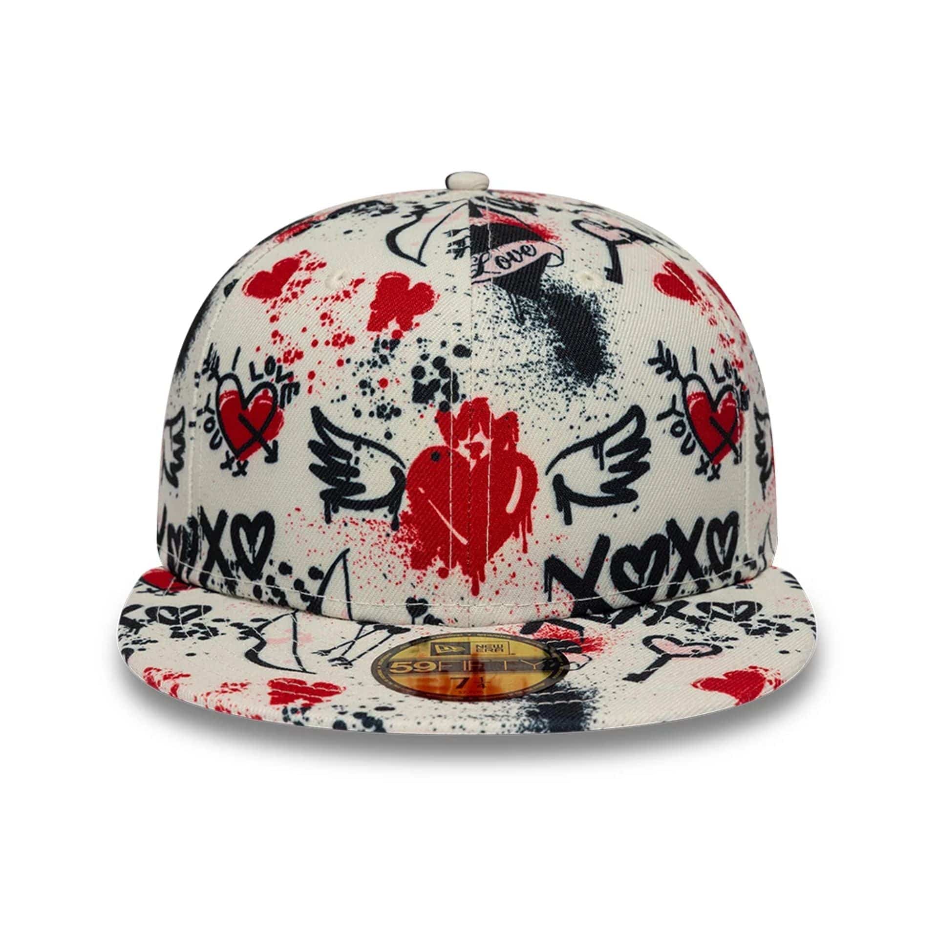 New Era Valentines Light Beige 59FIFTY Fitted Cap - Image 3