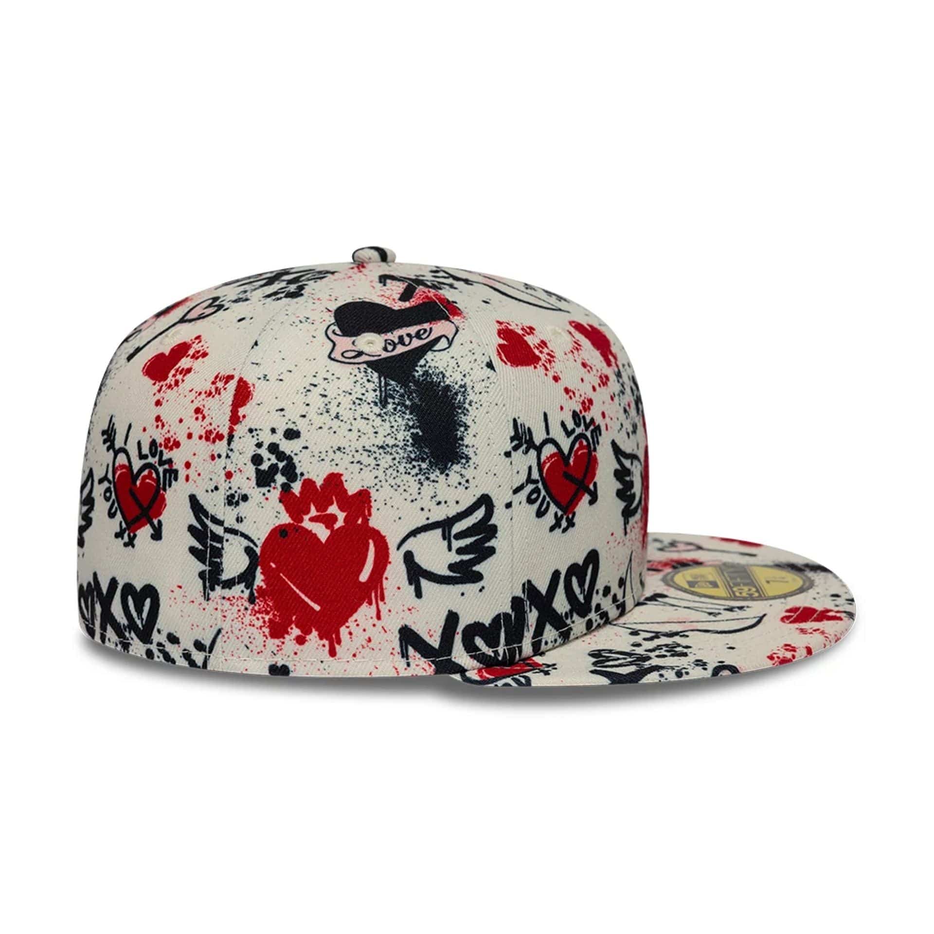 New Era Valentines Light Beige 59FIFTY Fitted Cap - Image 7