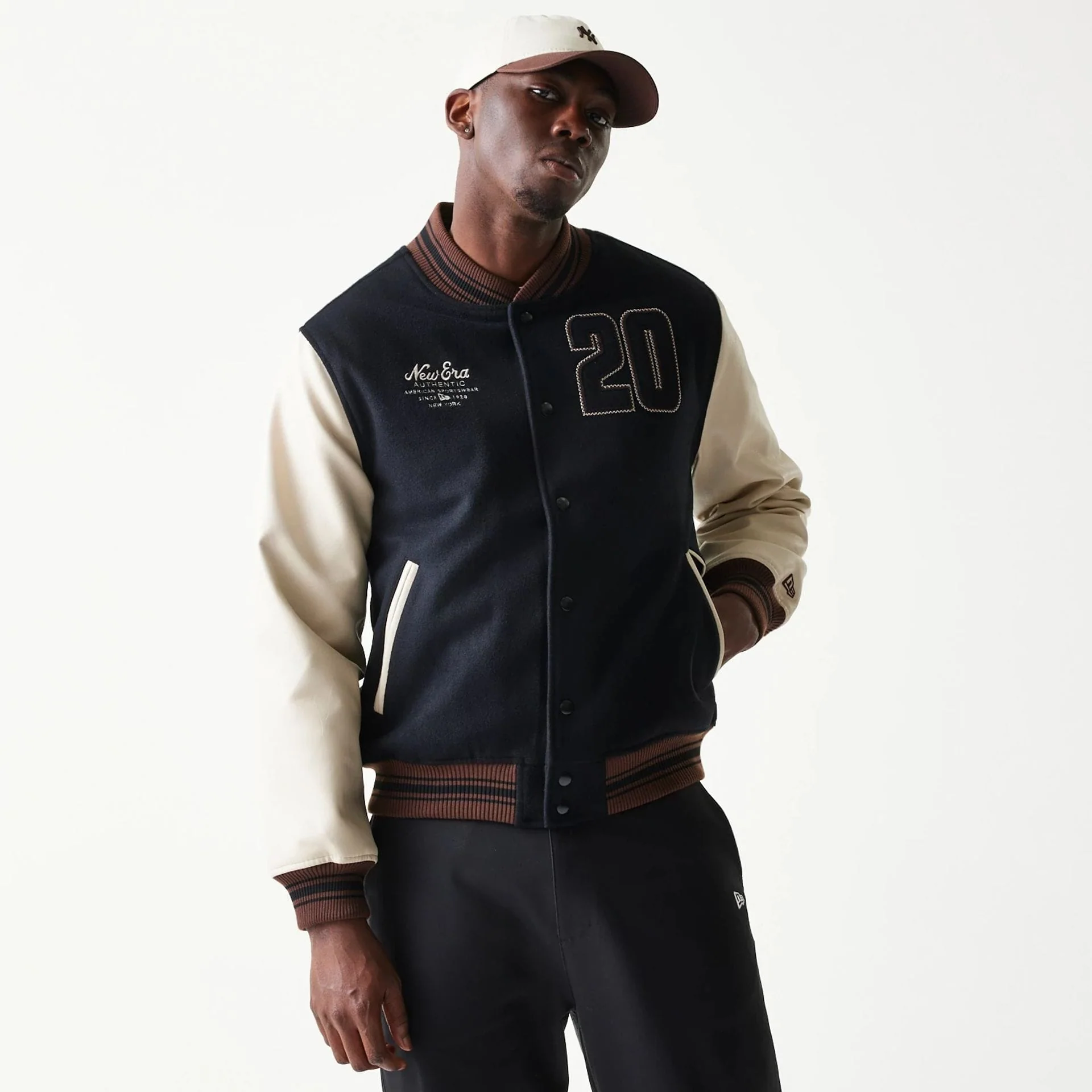 New Era Varsity Black Jacket - Image 3
