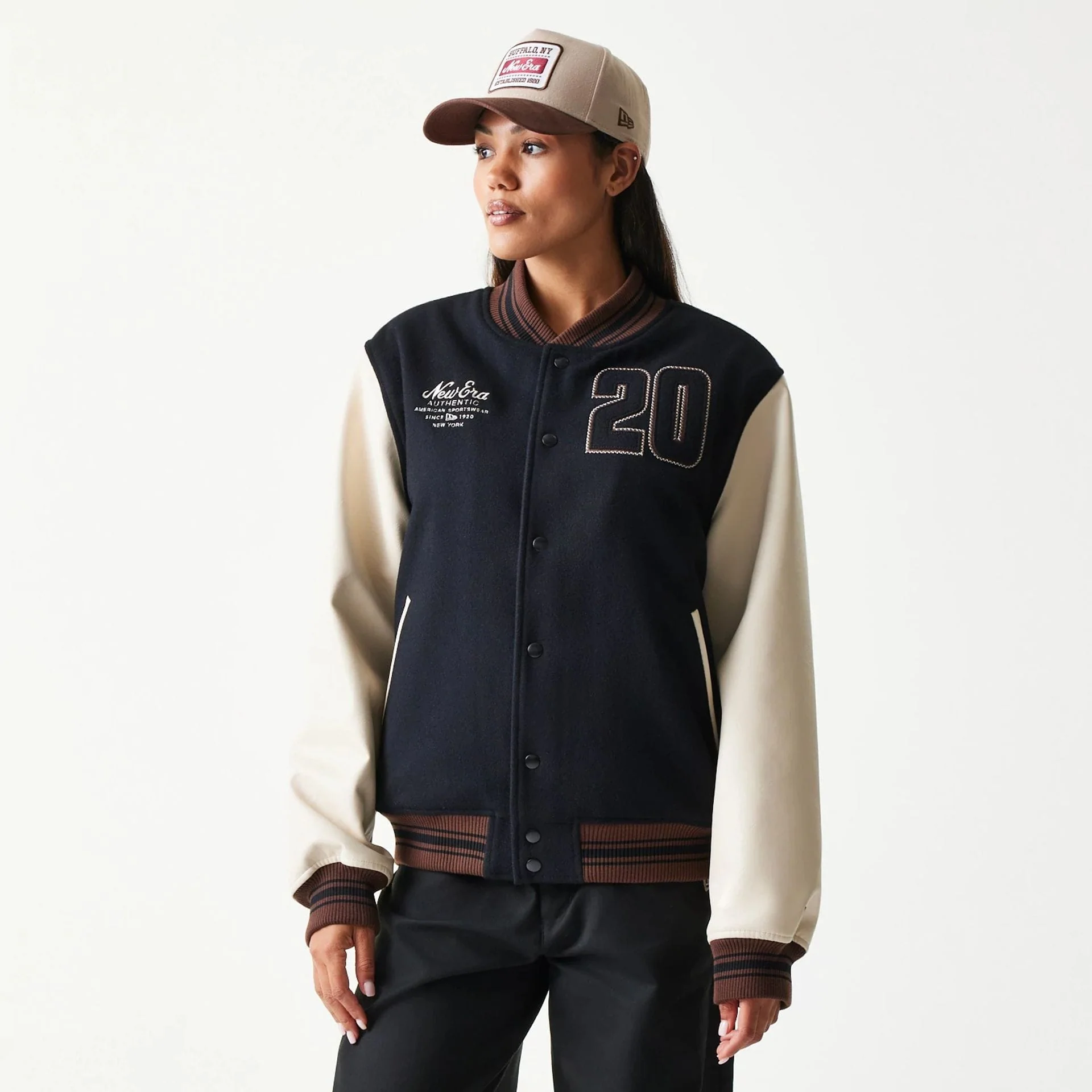 New Era Varsity Black Jacket - Image 4