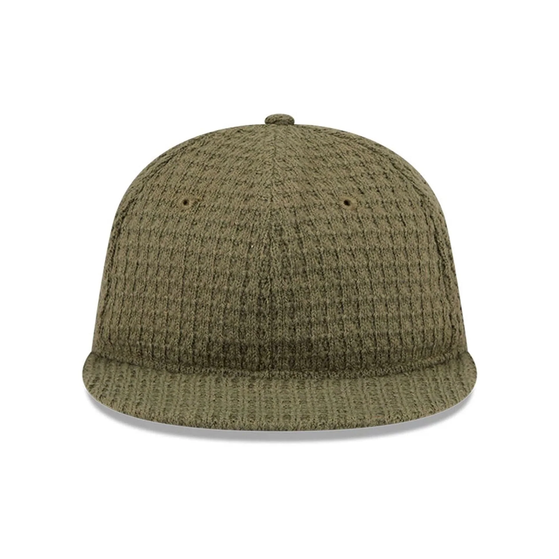 New Era Waffle Knit Green Retro Crown 9FIFTY Adjustable Cap - Image 3