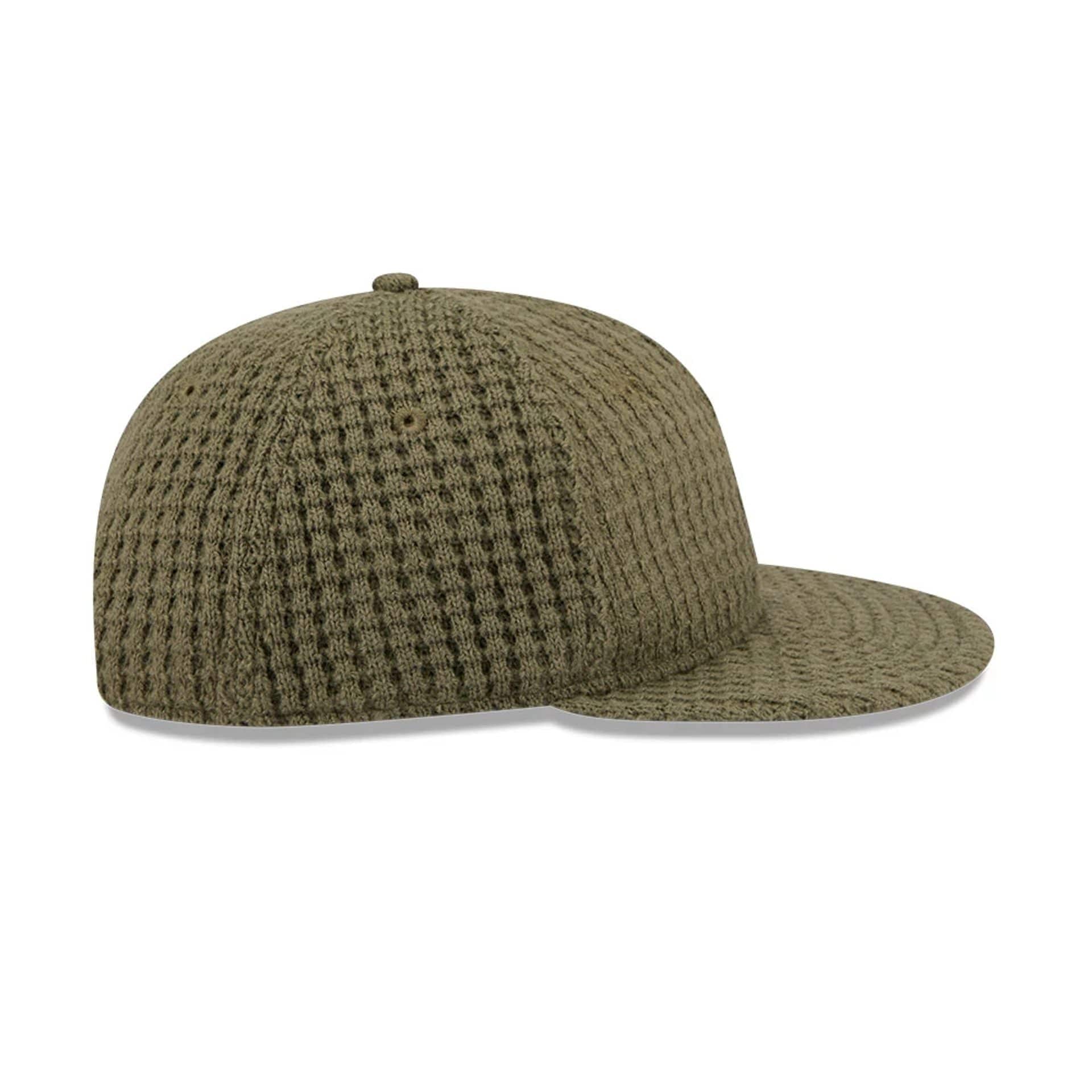 New Era Waffle Knit Green Retro Crown 9FIFTY Adjustable Cap - Image 7
