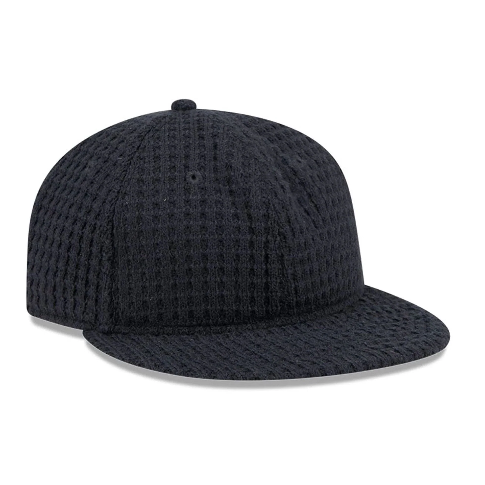 New Era Waffle Knit Navy Retro Crown 9FIFTY Adjustable Cap - Image 4