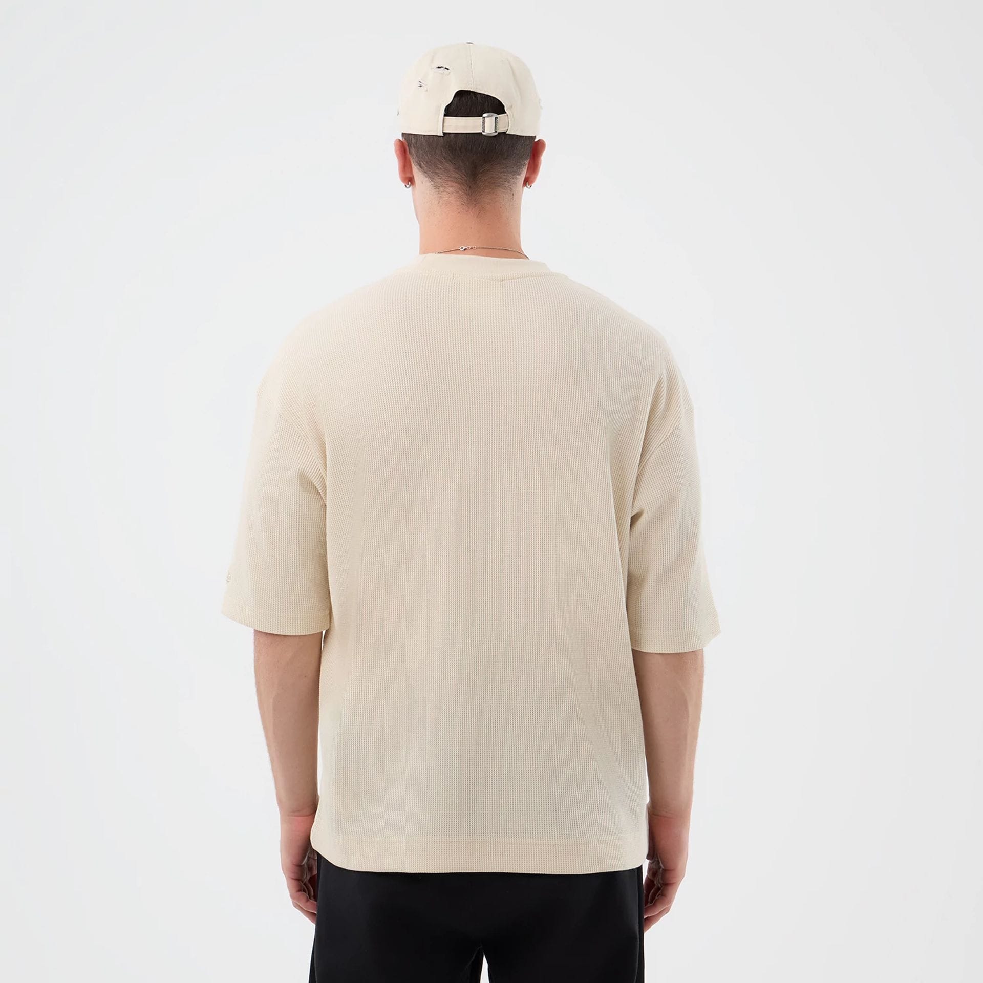 New Era Waffle Light Beige T-Shirt - Image 2