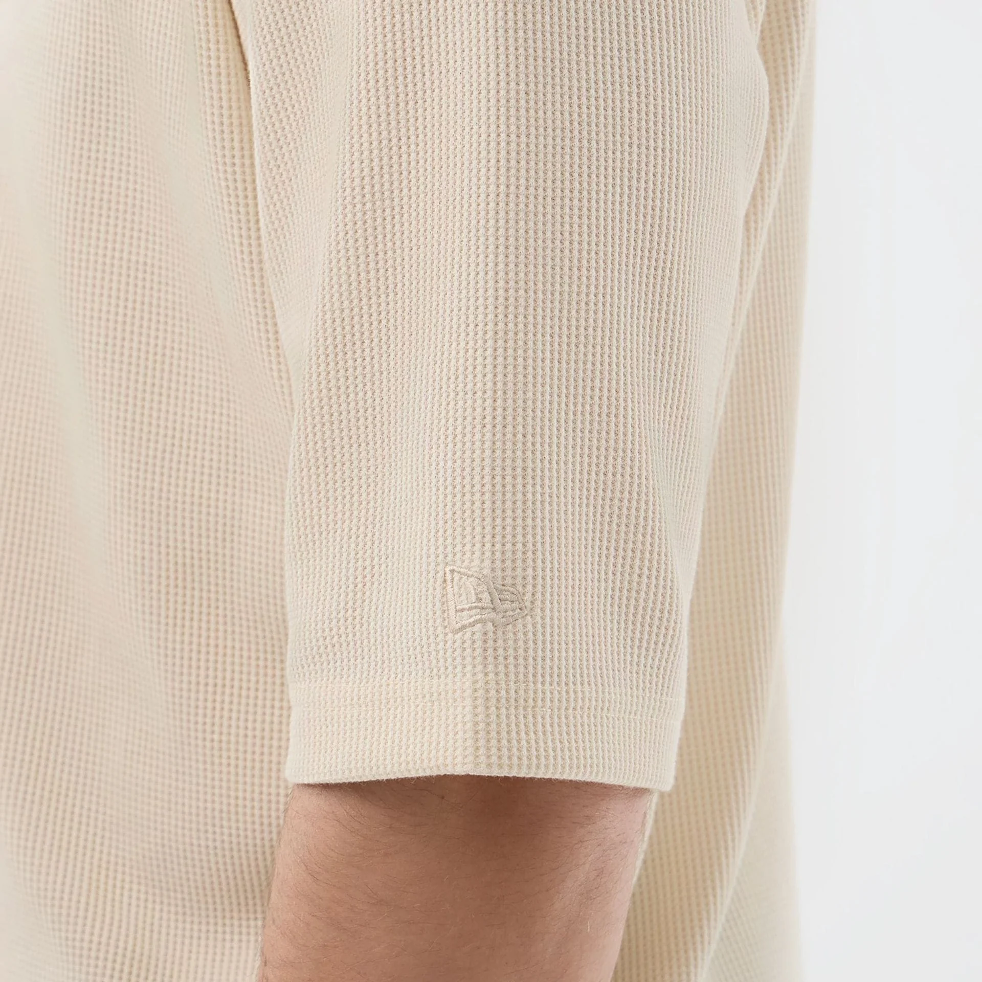 New Era Waffle Light Beige T-Shirt - Image 7