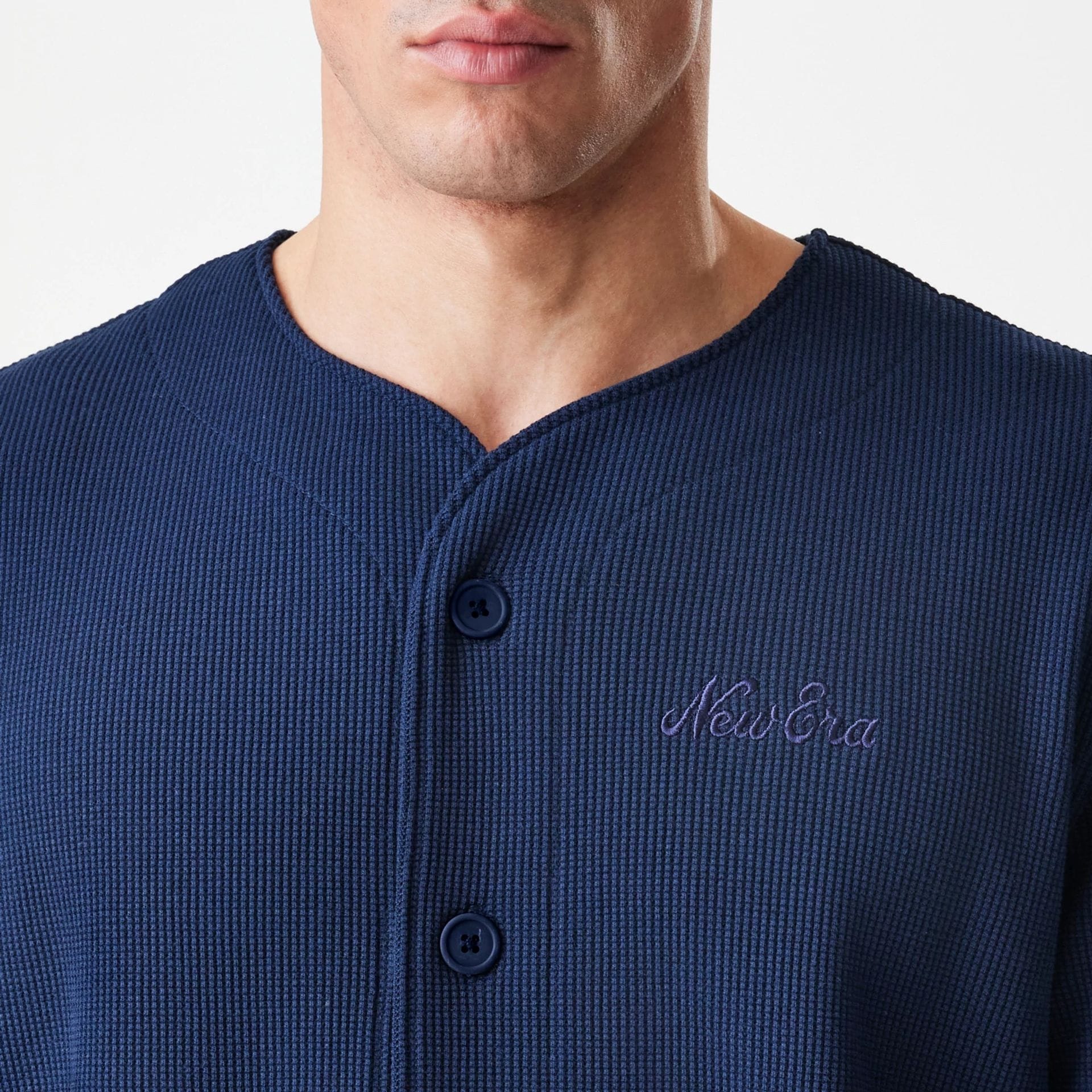 New Era Waffle Navy Jersey - Image 5