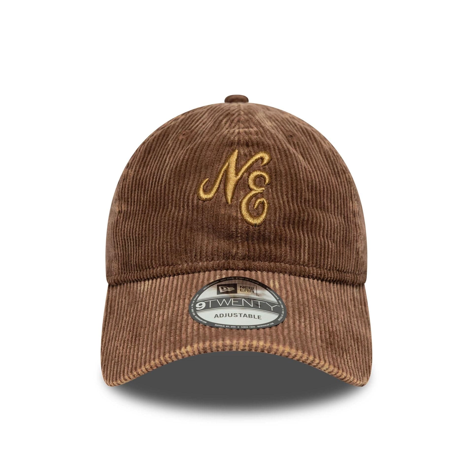 New Era Washed Cord Brown 9TWENTY Cap - Image 2