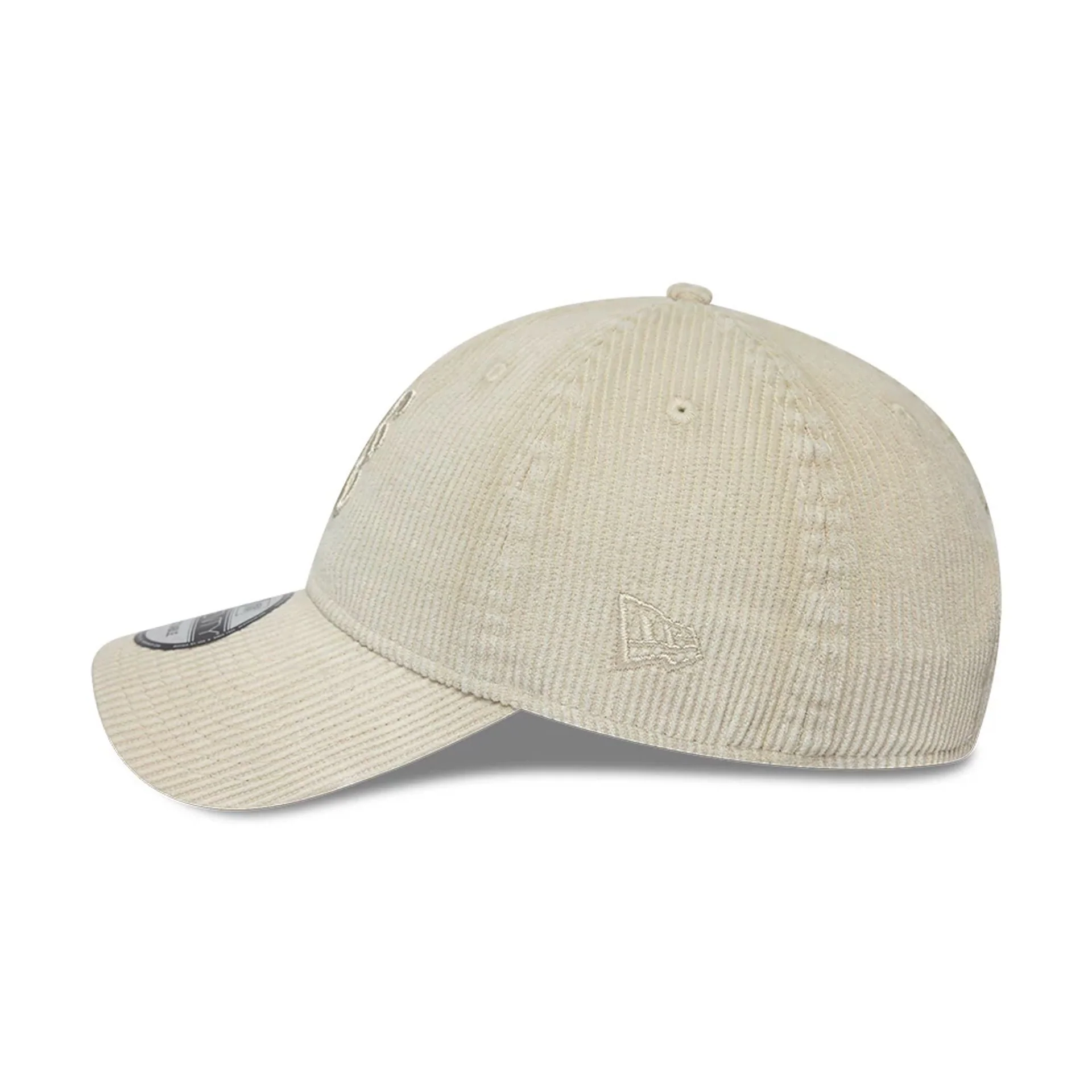 New Era Washed Cord Light Grey 9TWENTY Adjustable Cap - Image 5