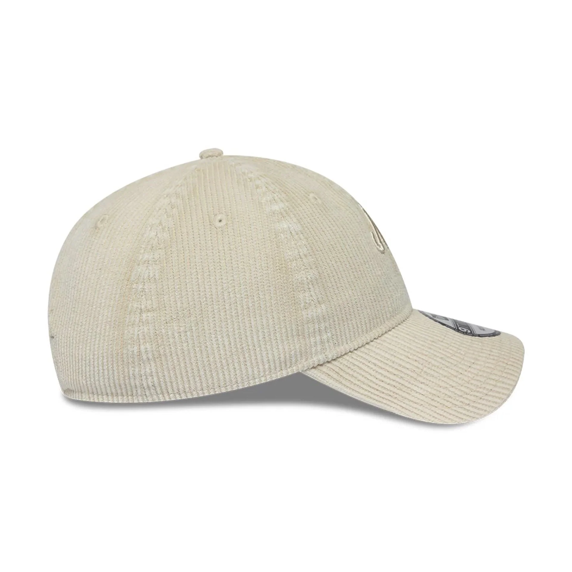New Era Washed Cord Light Grey 9TWENTY Adjustable Cap - Image 6
