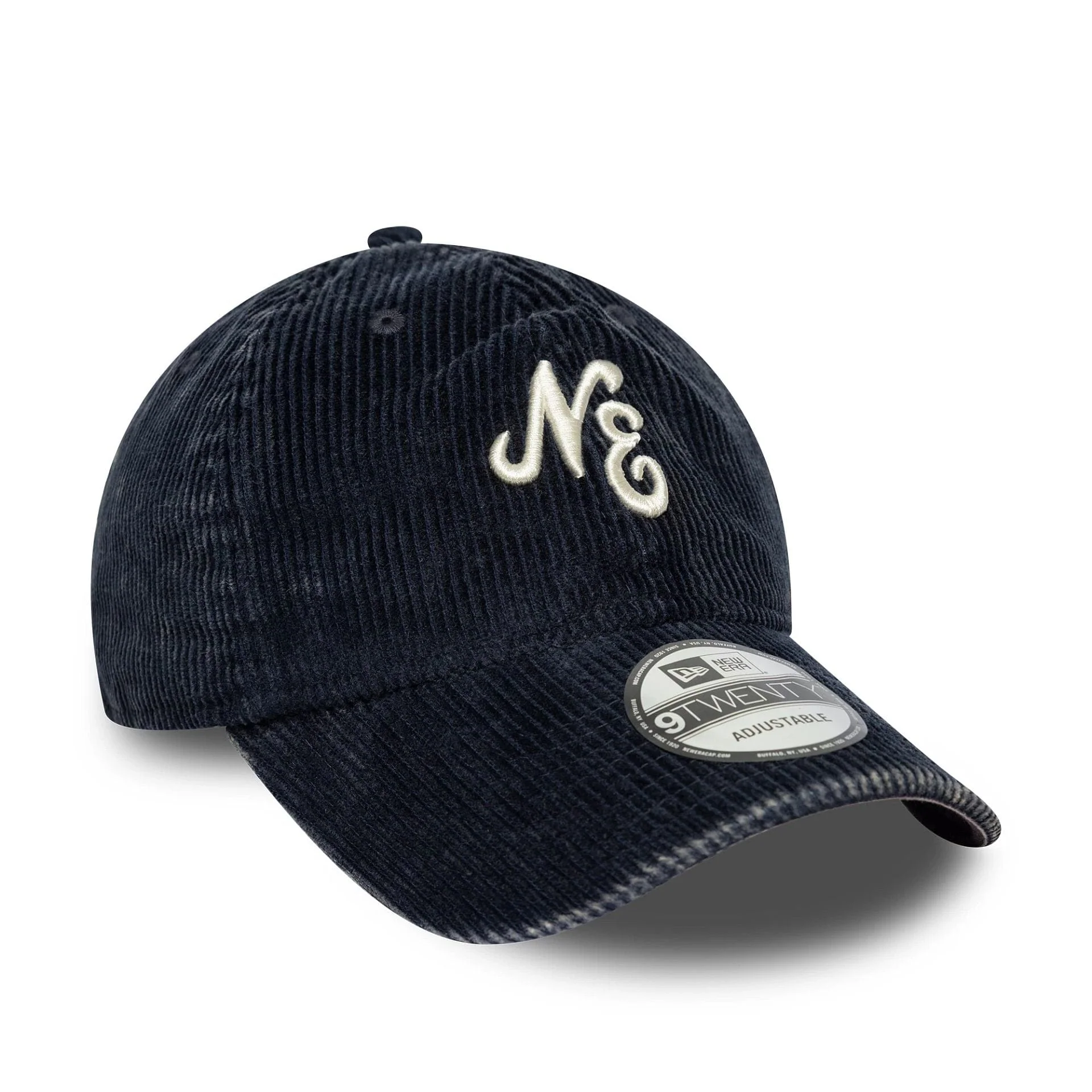New Era Washed Cord Navy 9TWENTY Cap - Image 3