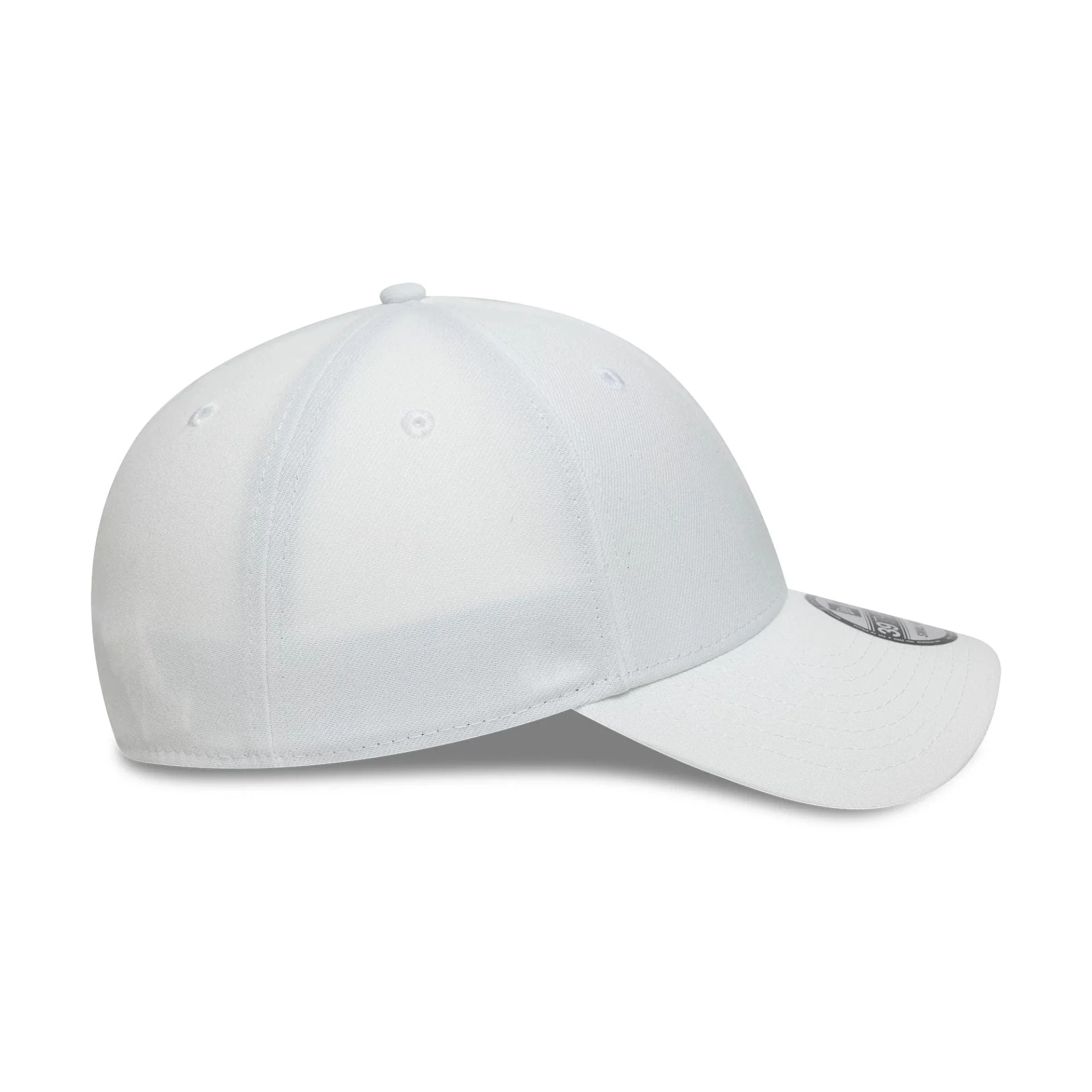 New Era White 39THIRTY Stretch Fit Cap - Image 5