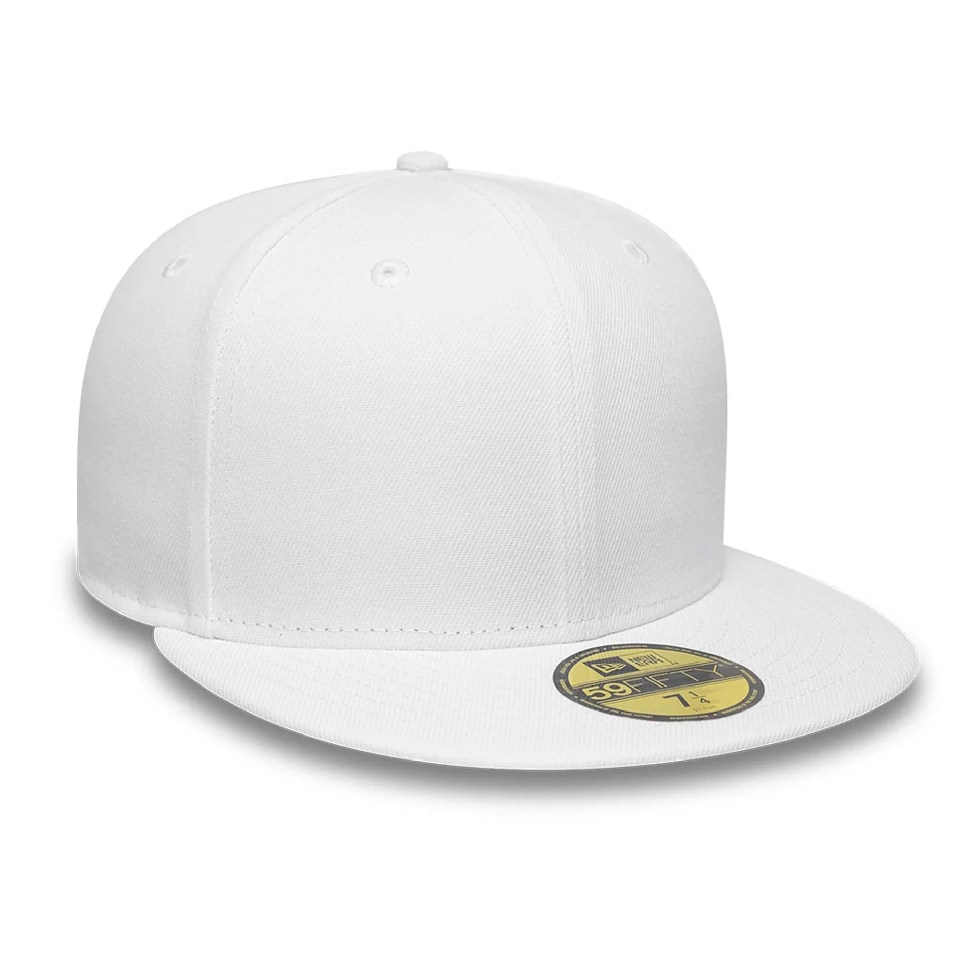 New Era White 59FIFTY Fitted Cap - Image 3