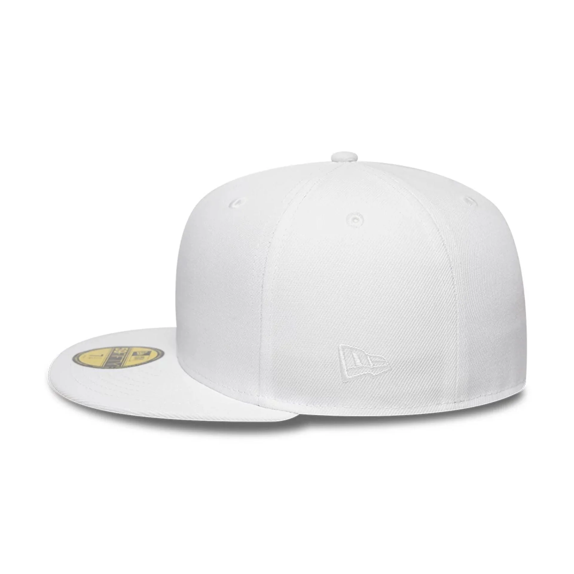 New Era White 59FIFTY Fitted Cap - Image 4