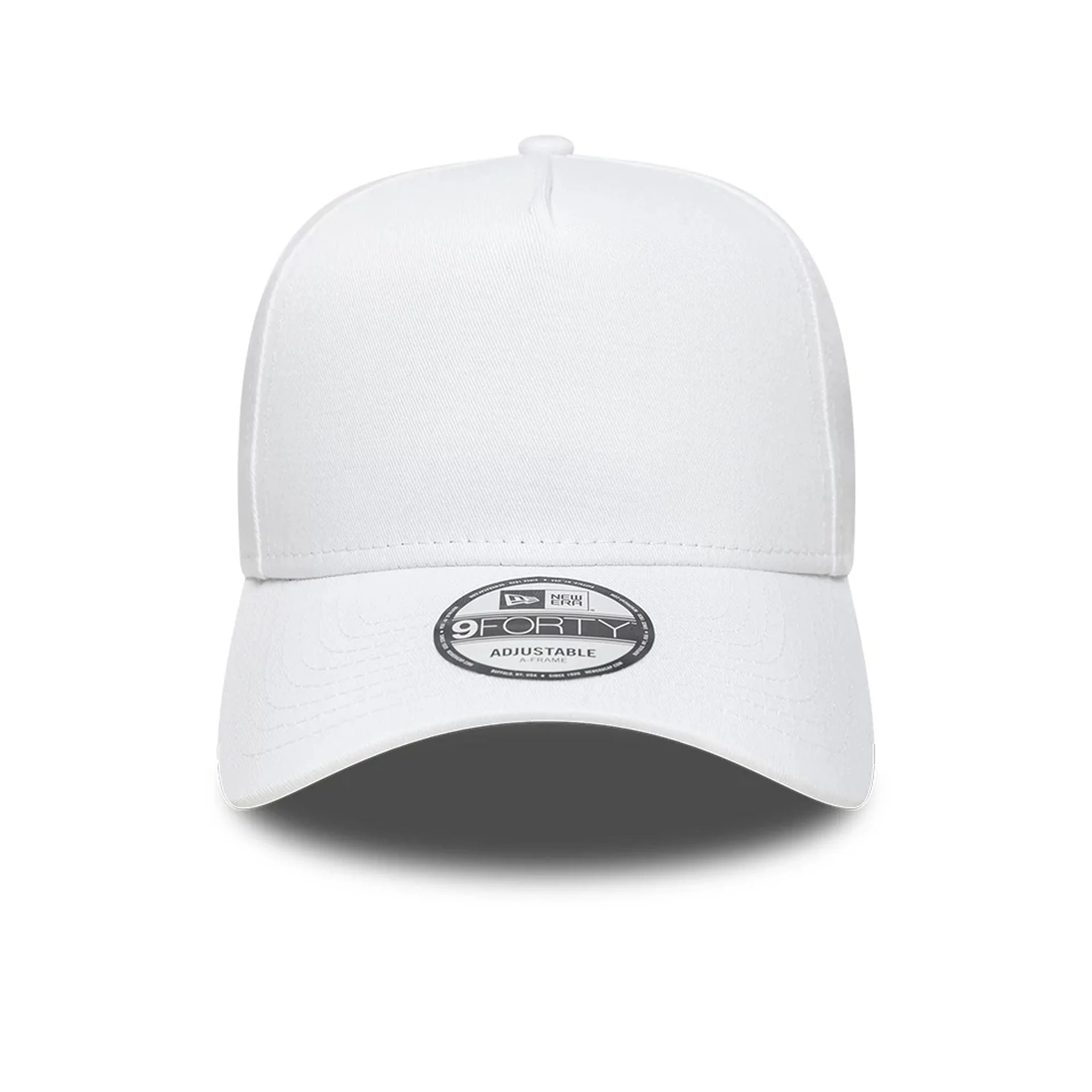 New Era White 9FORTY A-Frame Adjustable Cap - Image 3