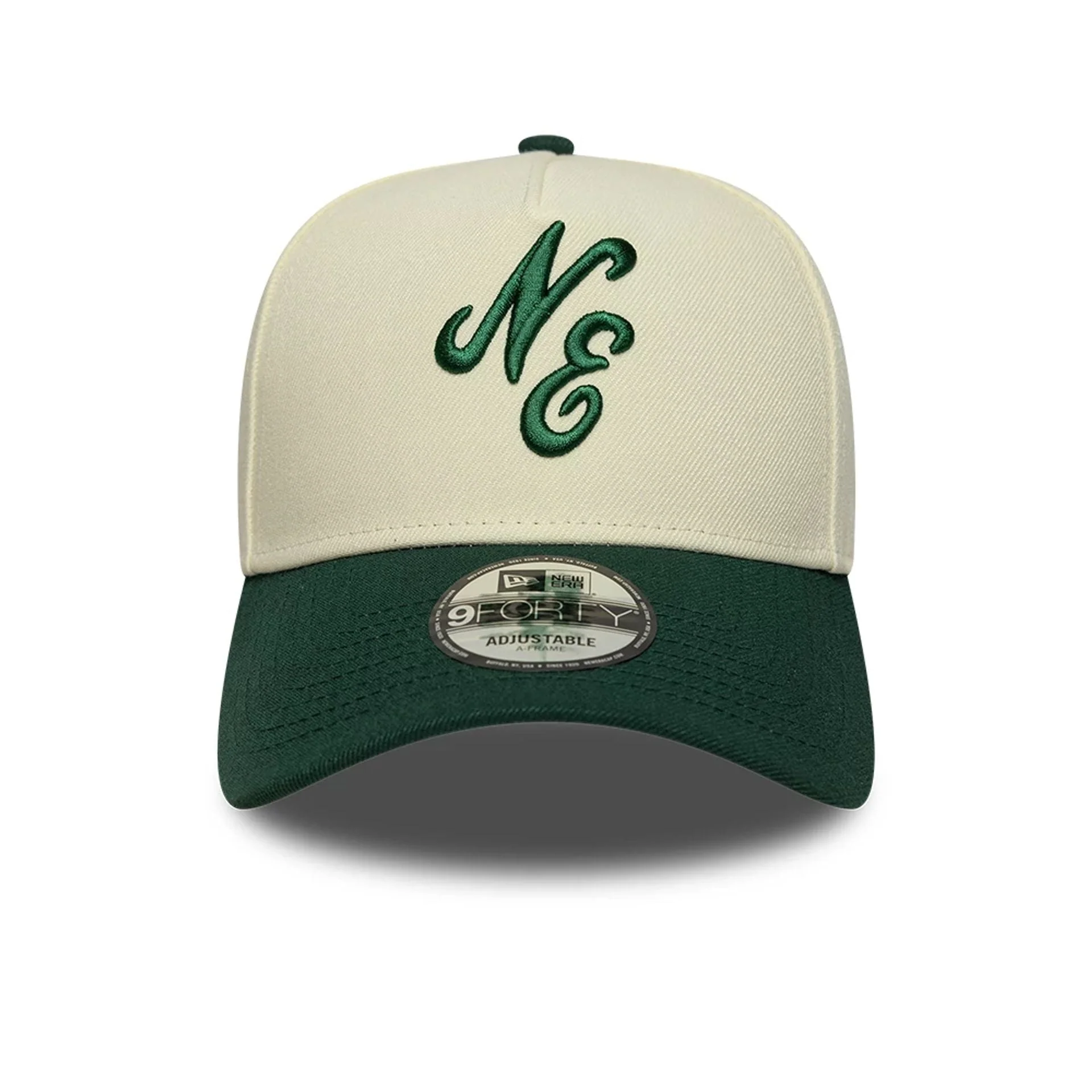 New Era White 9FORTY A-Frame Adjustable Cap - Image 3