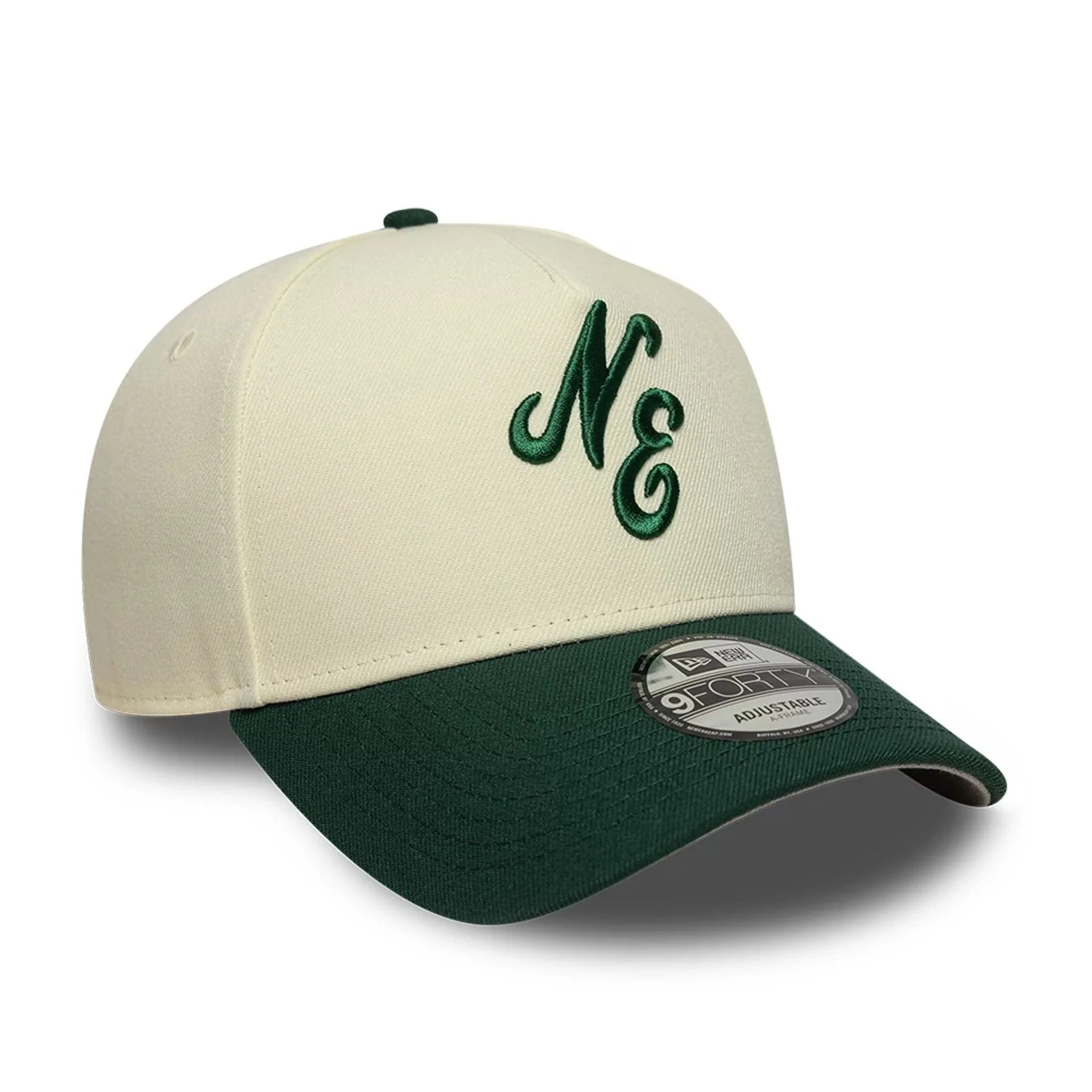 New Era White 9FORTY A-Frame Adjustable Cap - Image 4