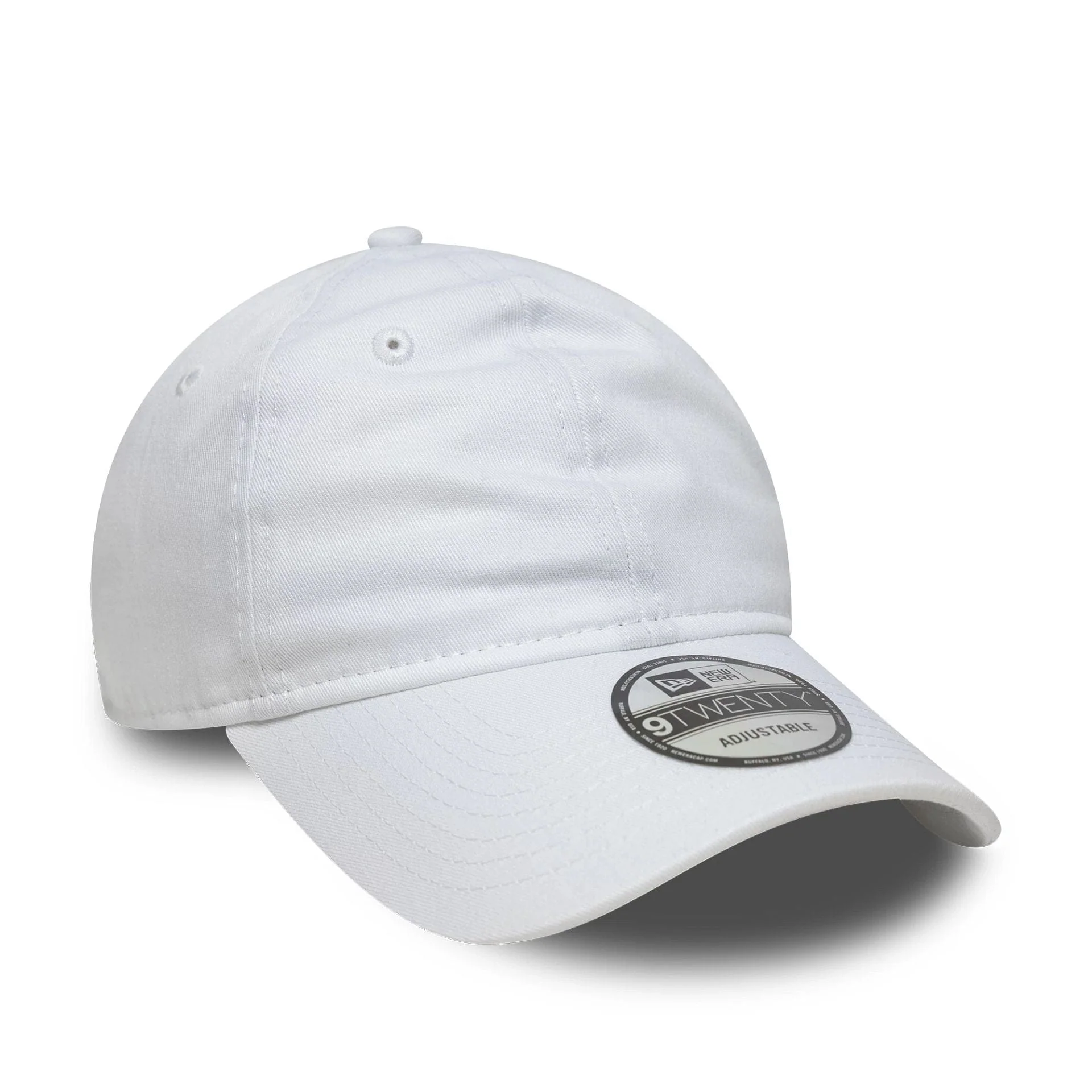New Era White 9TWENTY Adjustable Cap - Image 3