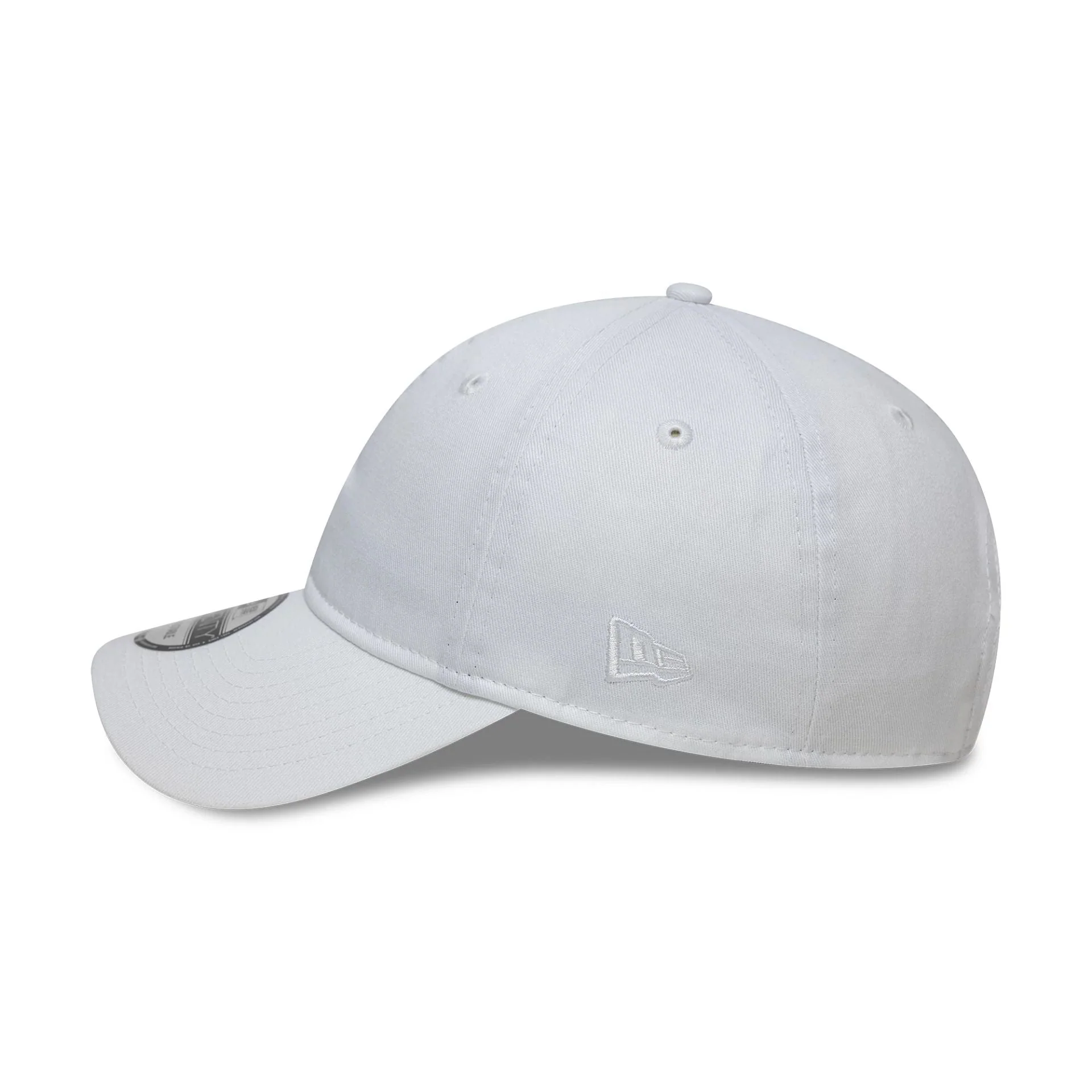 New Era White 9TWENTY Adjustable Cap - Image 4