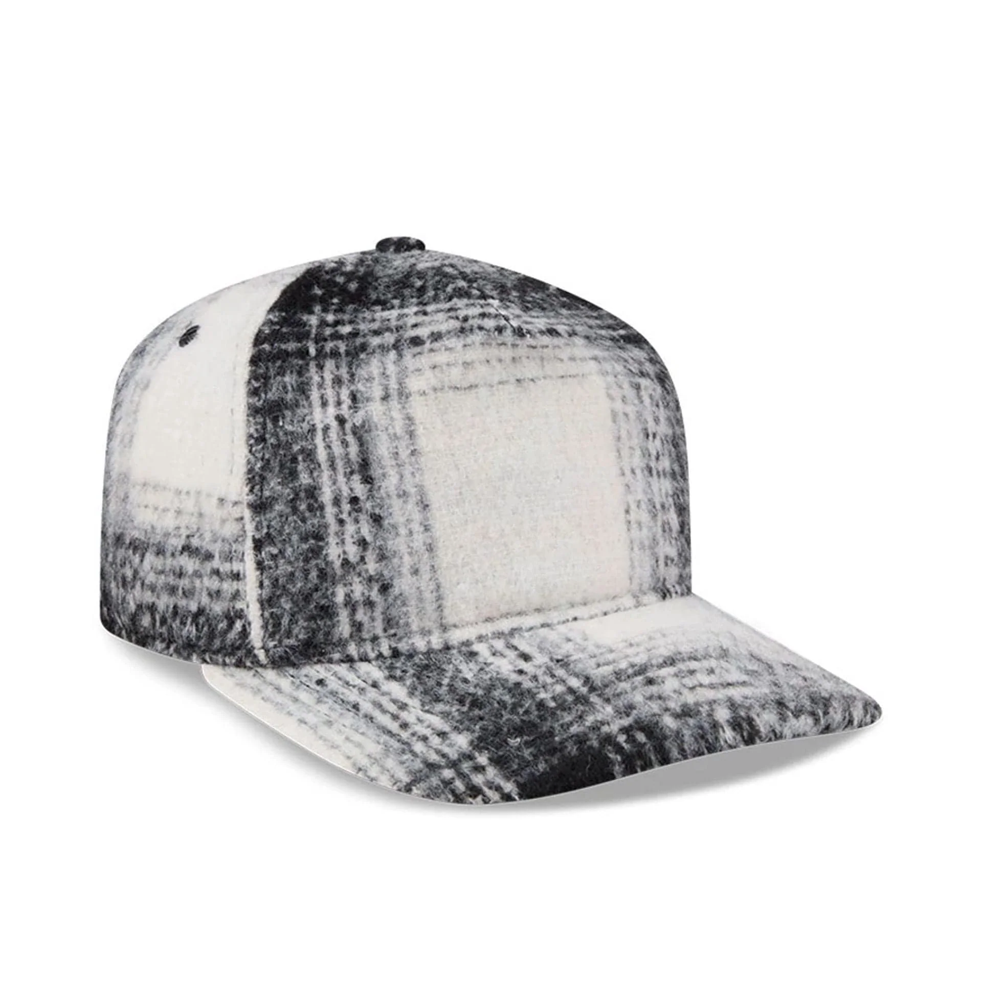 New Era White & Black Plaid 19TWENTY Adjustable Cap - Image 5