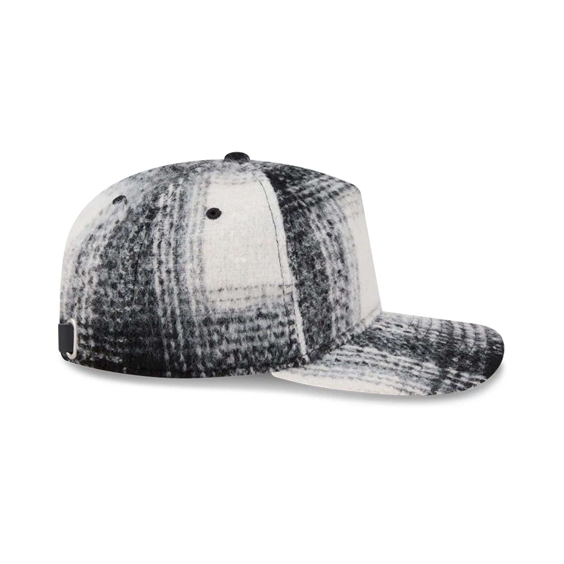 New Era White & Black Plaid 19TWENTY Adjustable Cap - Image 7