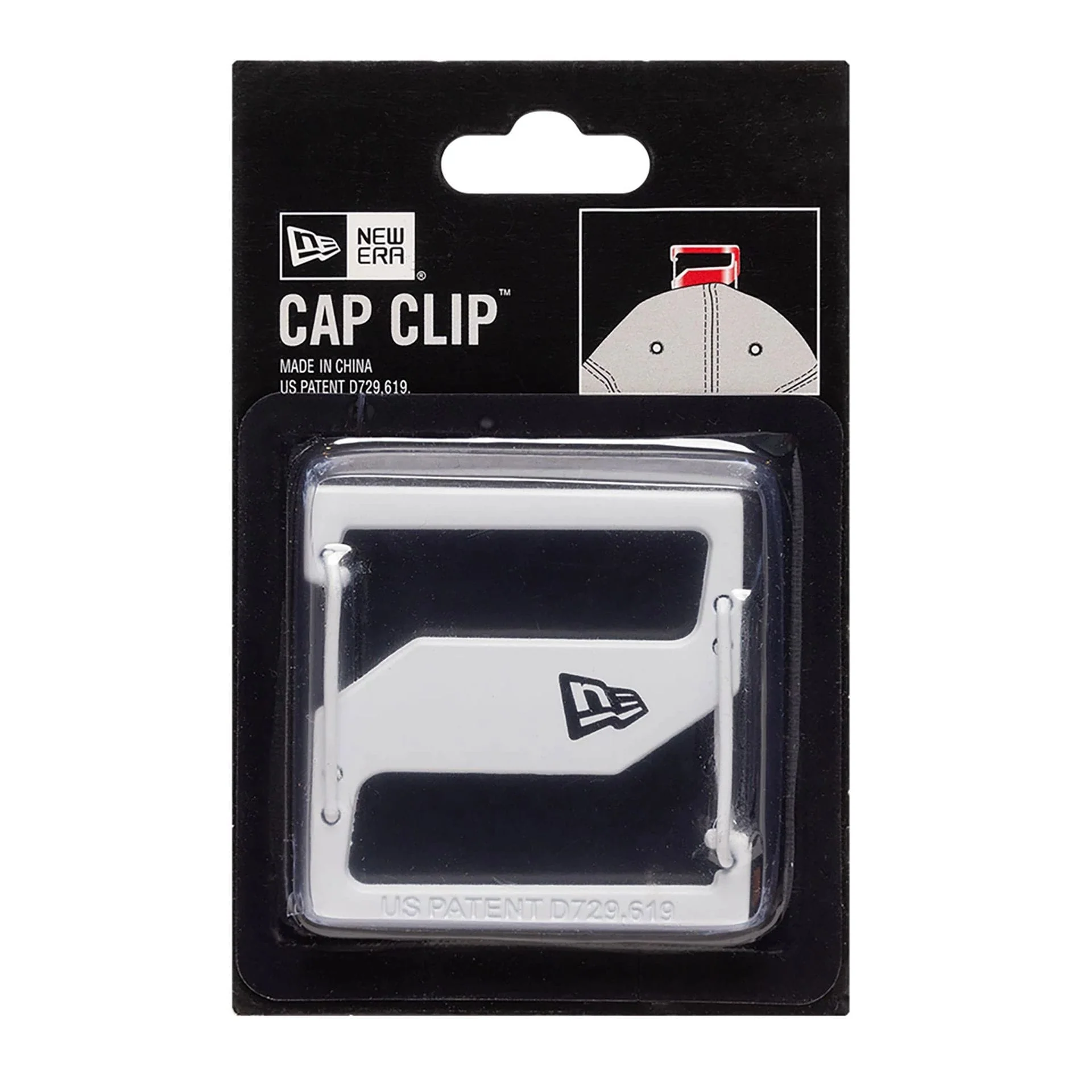 New Era White Cap Clip - Image 5