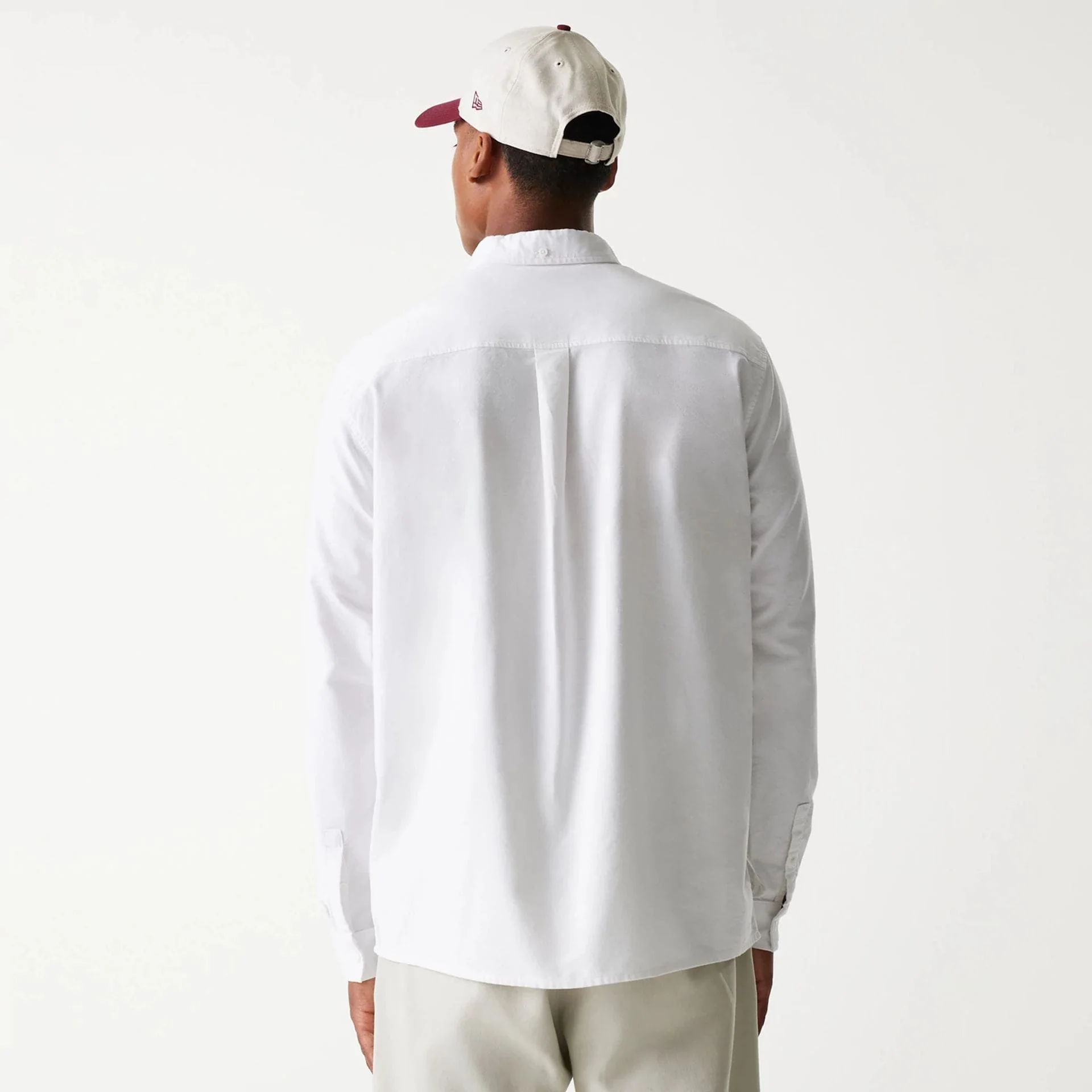 New Era White Long Sleeve Shirt - Image 2