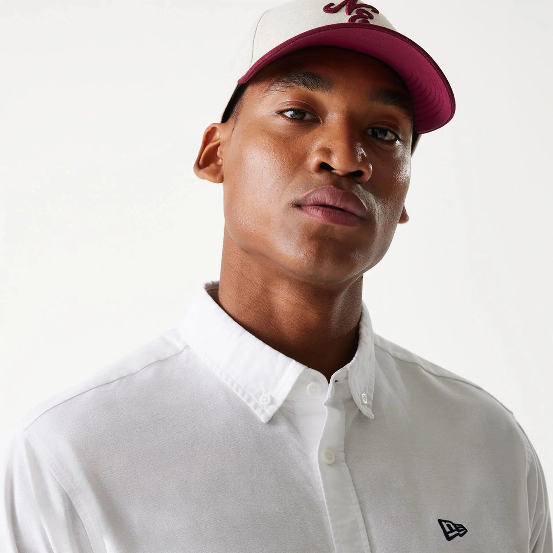 New Era White Long Sleeve Shirt - Image 4