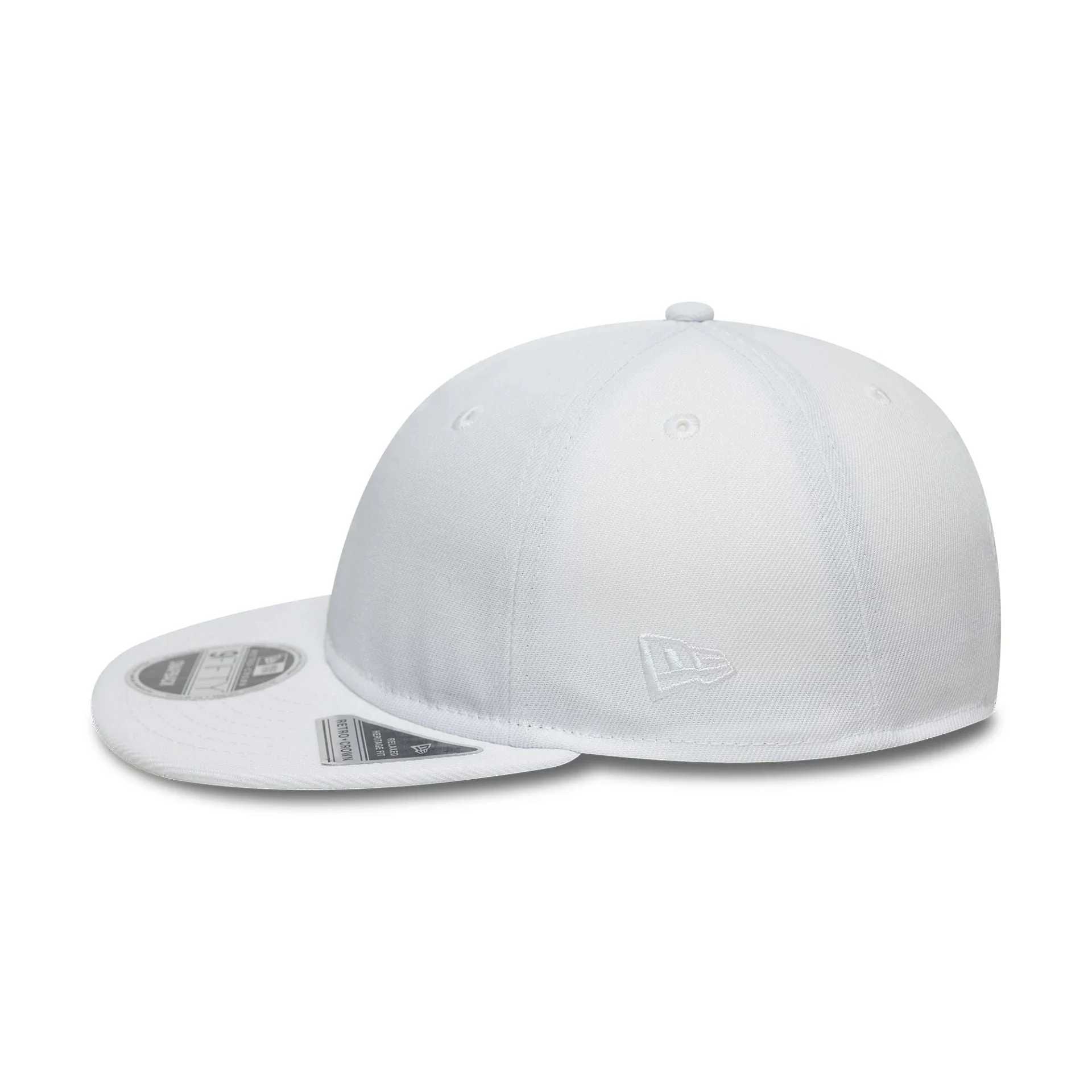 New Era White Retro Crown 9FIFTY Snapback Adjustable Cap - Image 4