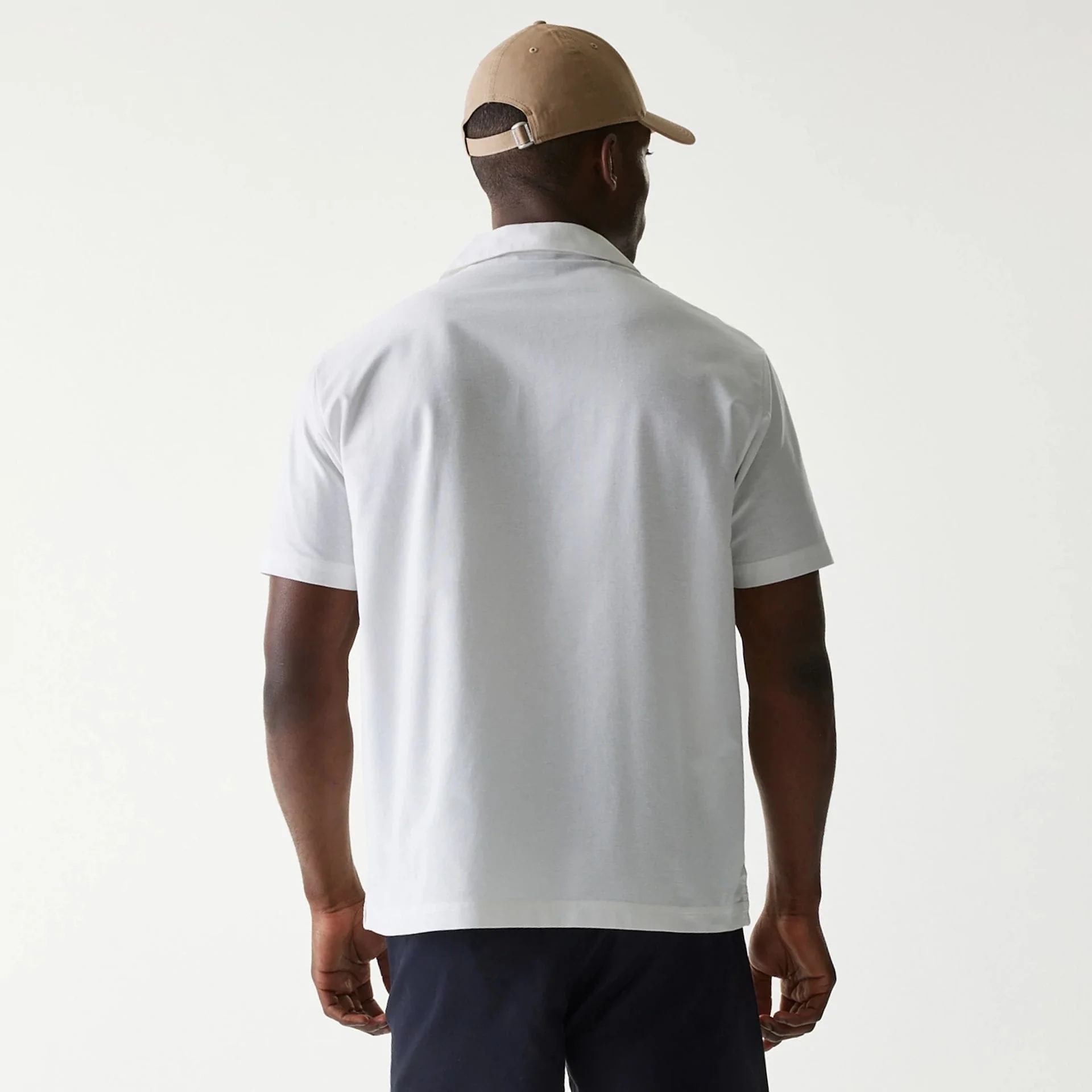 New Era White Revere Short Sleeve Shirt - Image 2