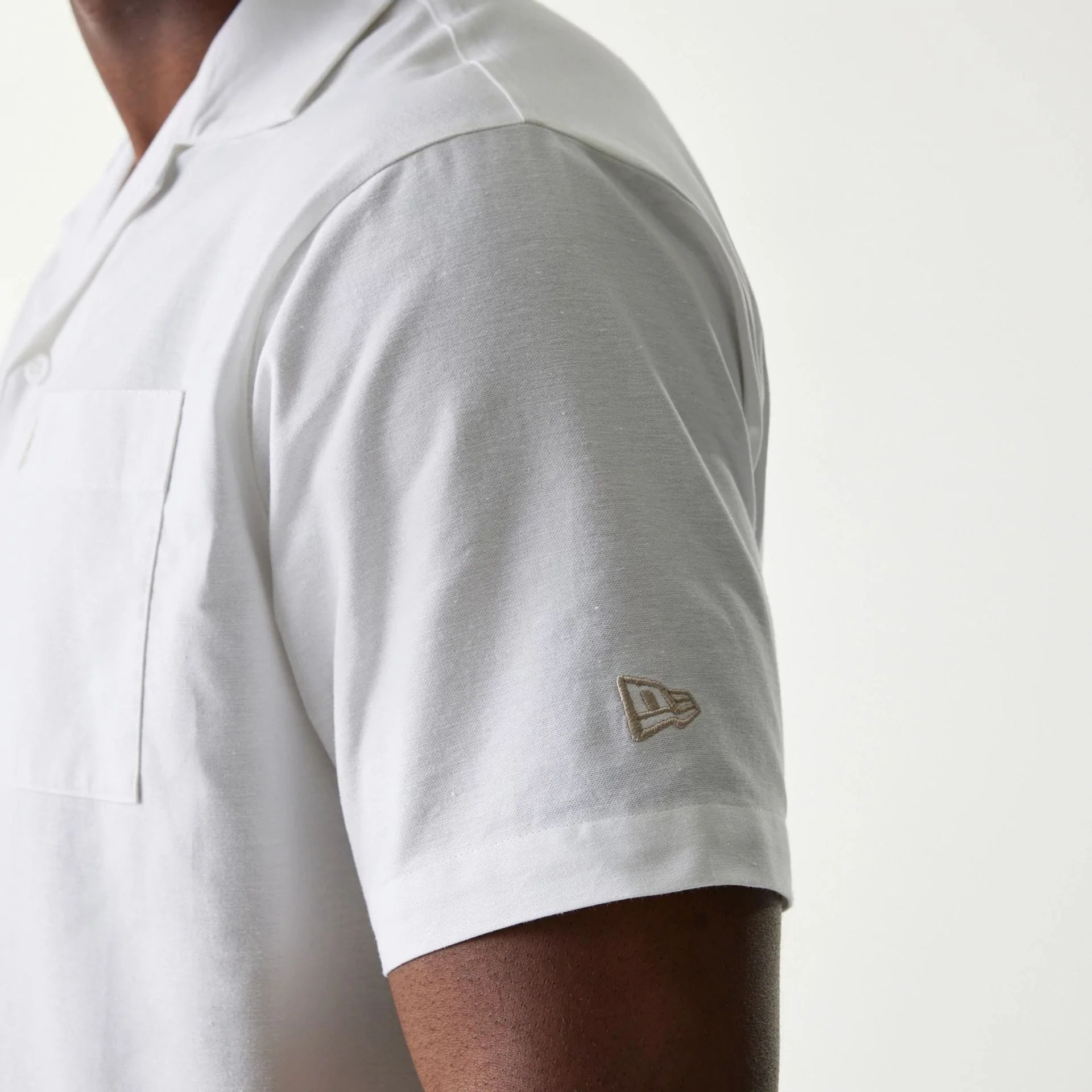 New Era White Revere Short Sleeve Shirt - Image 5