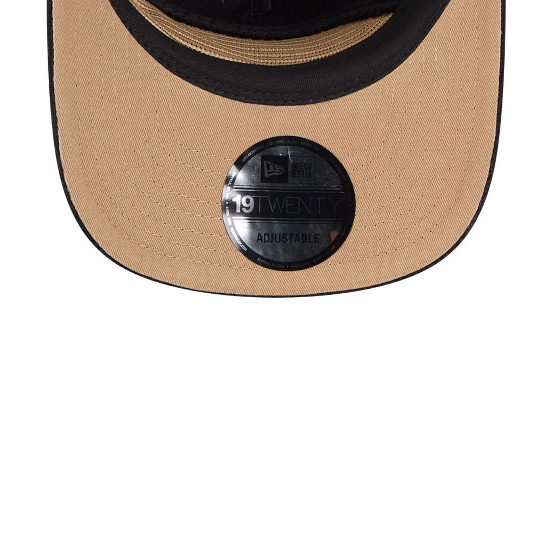 New Era Wide Cord Black 19TWENTY Adjustable Cap - Image 2