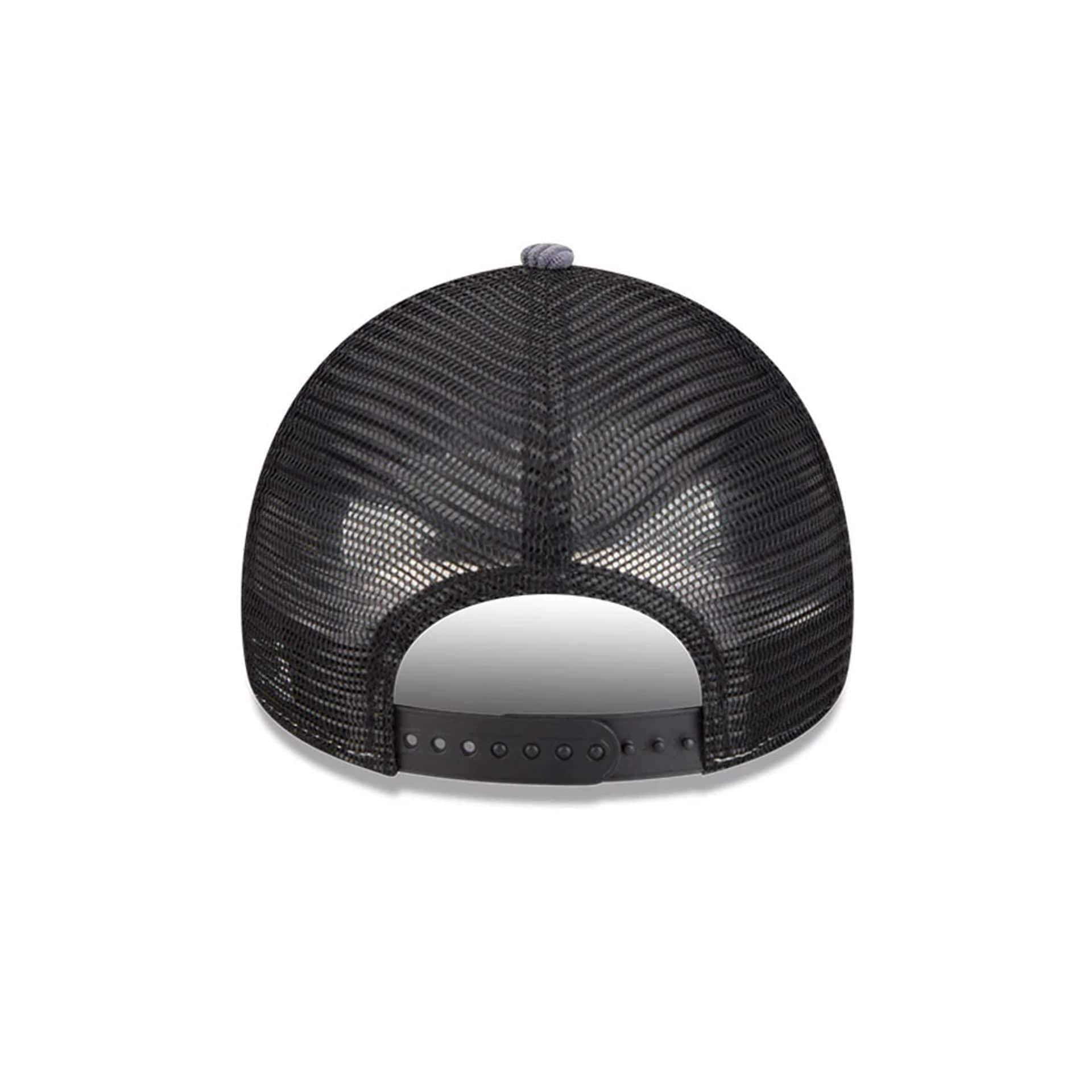 New Era Wide Cord Dark Blue 9FORTY A-Frame Trucker Adjustable Cap - Image 6
