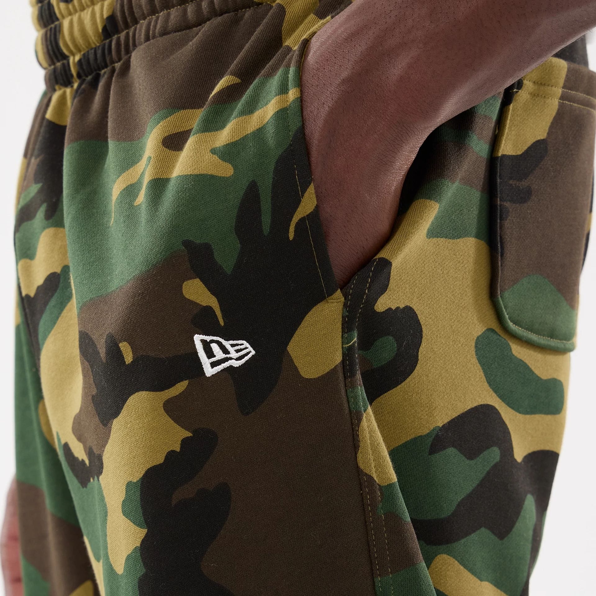 New Era Woodland Camo Joggers - Image 3