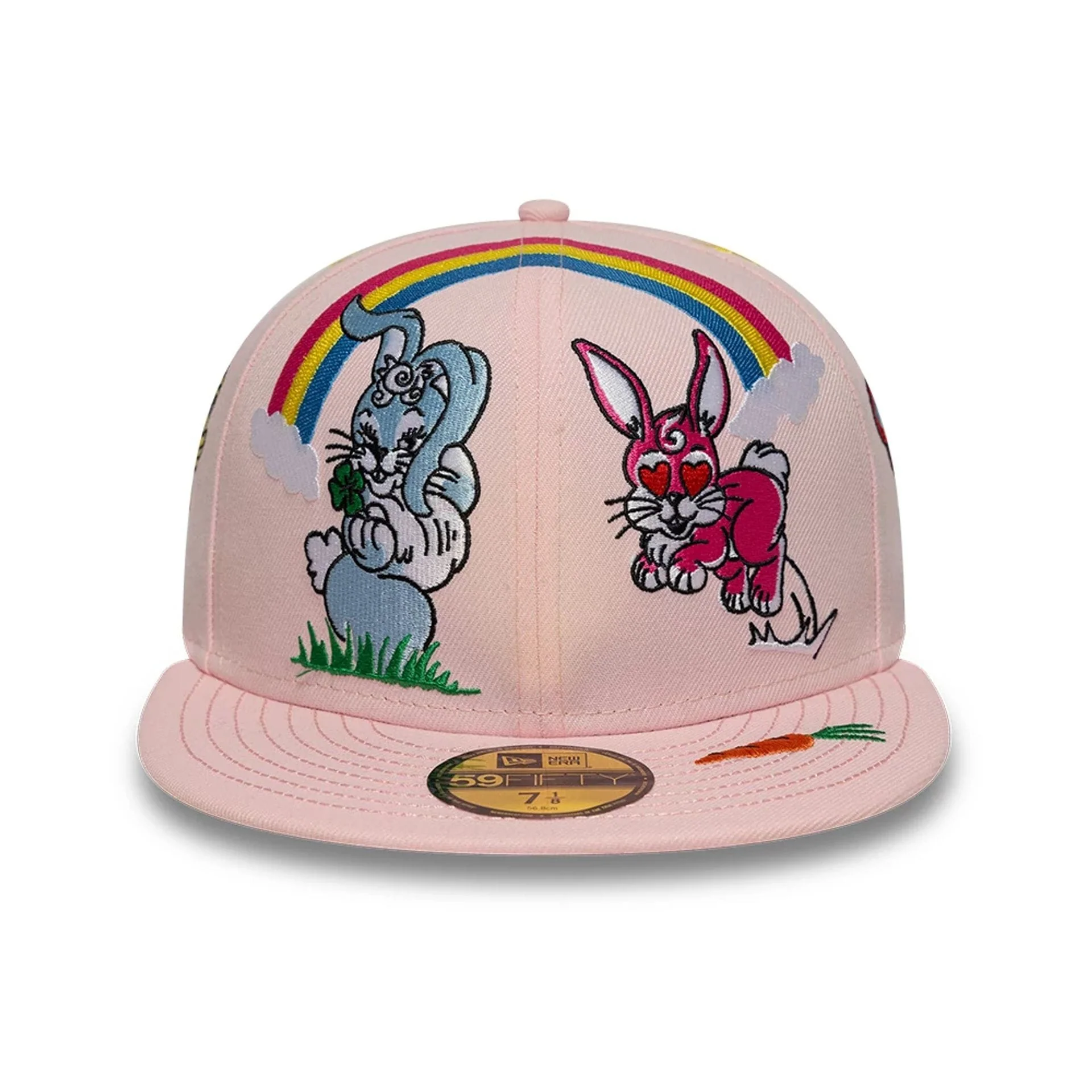 New Era x Kenzo Pastel Pink 59FIFTY Fitted Cap - Image 2